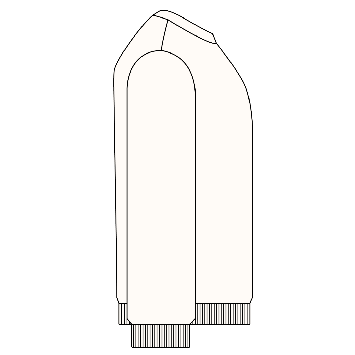 Chubby Gloomy Snow Washed Oversized Sweatshirt