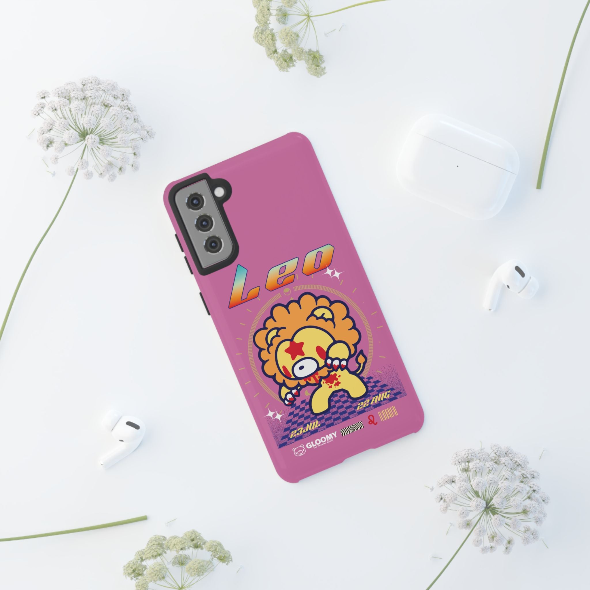 Zodiac Leo gloomy bear Phone Case