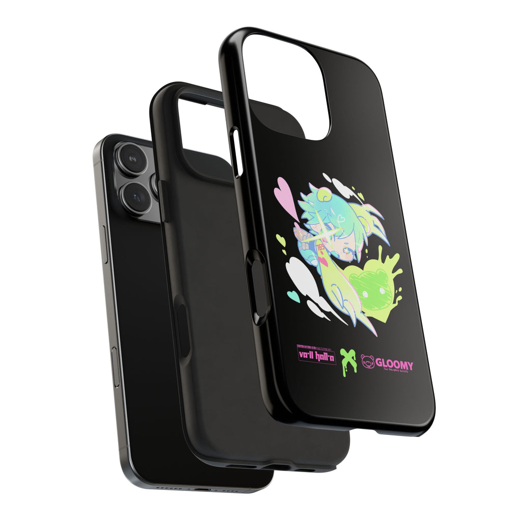 VA-11 HALL-A x Gloomy Bear Sei - iPhone Case