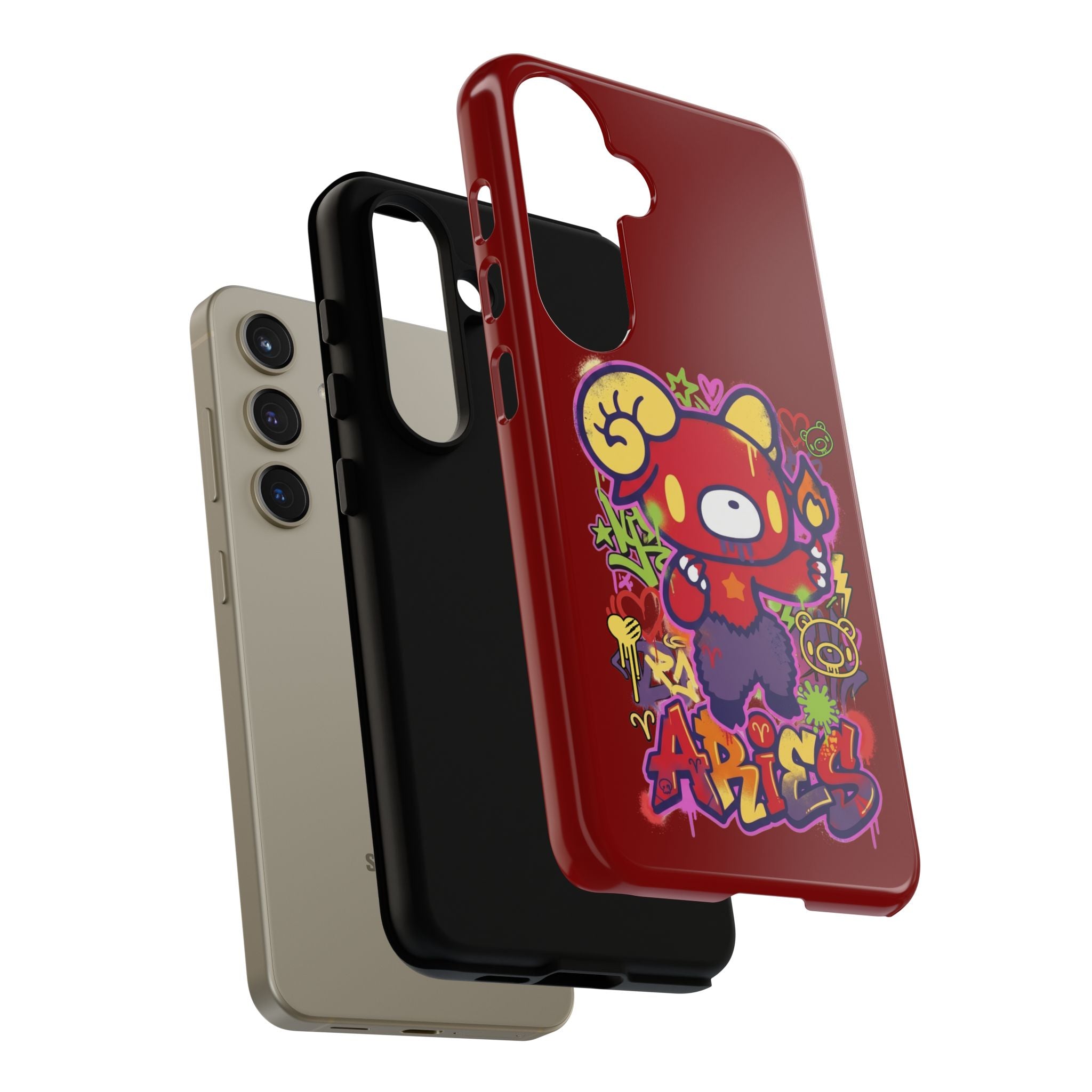 Zodiac Aries  Gloomy Bear Phone Case
