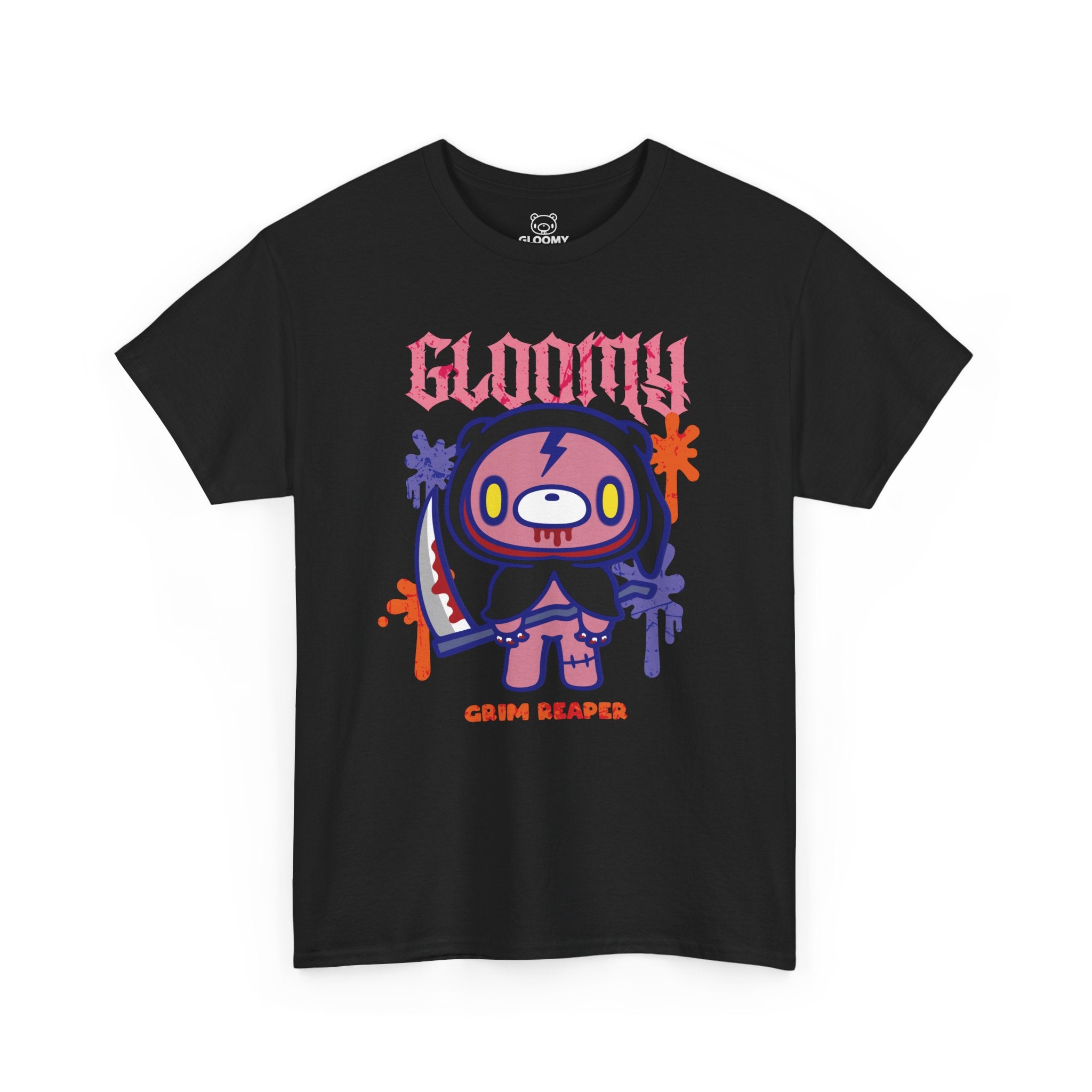 Gloomy Halloween Grim Reaper T-Shirt