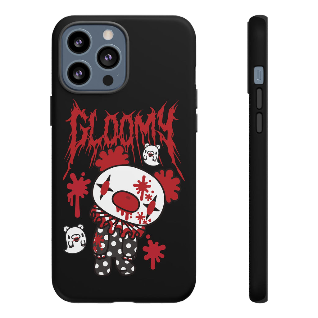 Gloomy Bear Sketchy Clown Halloween Phone Case