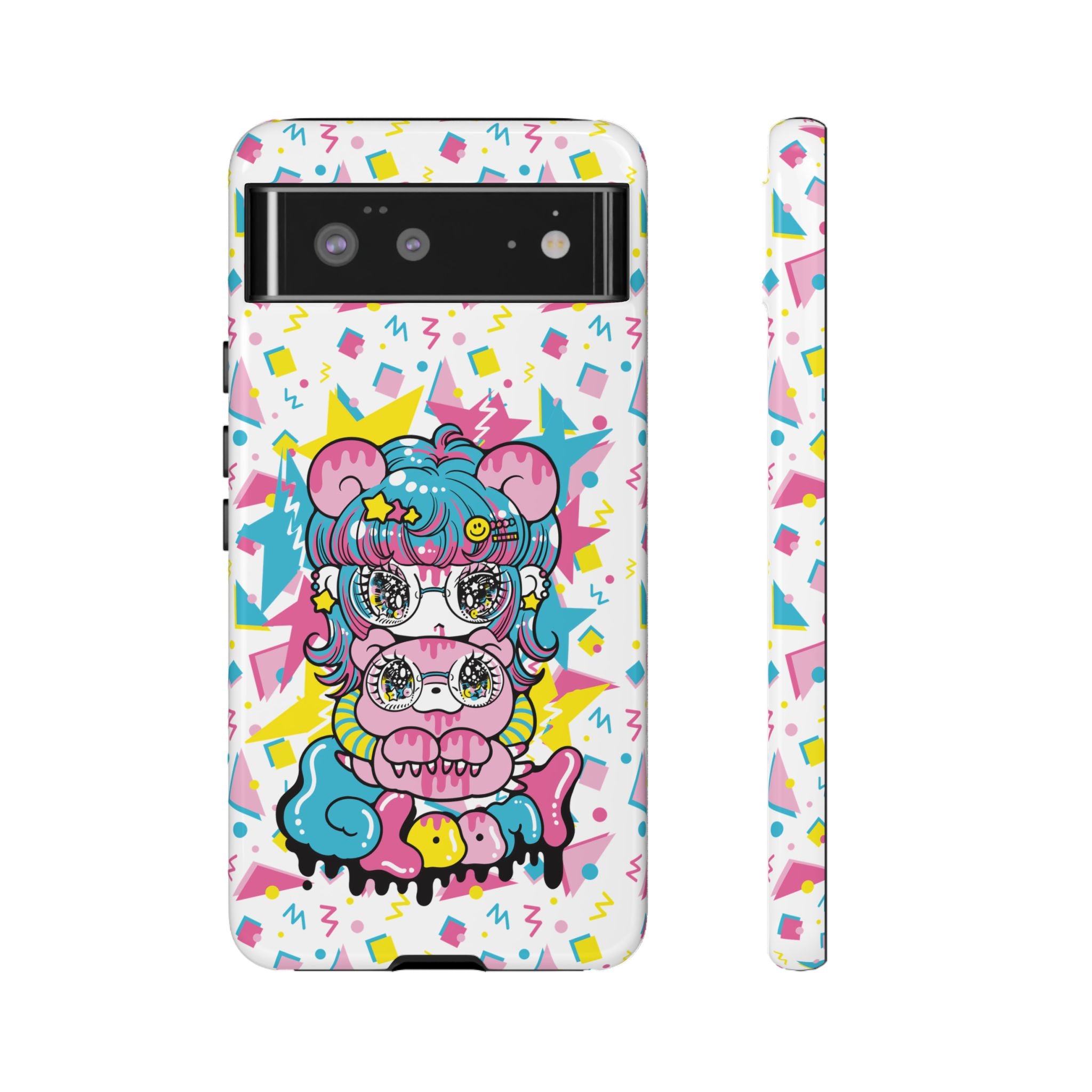 YURIE SEKIYA X GLOOMY BEAR ⭐️ FIRE GIRL PHONE CASE