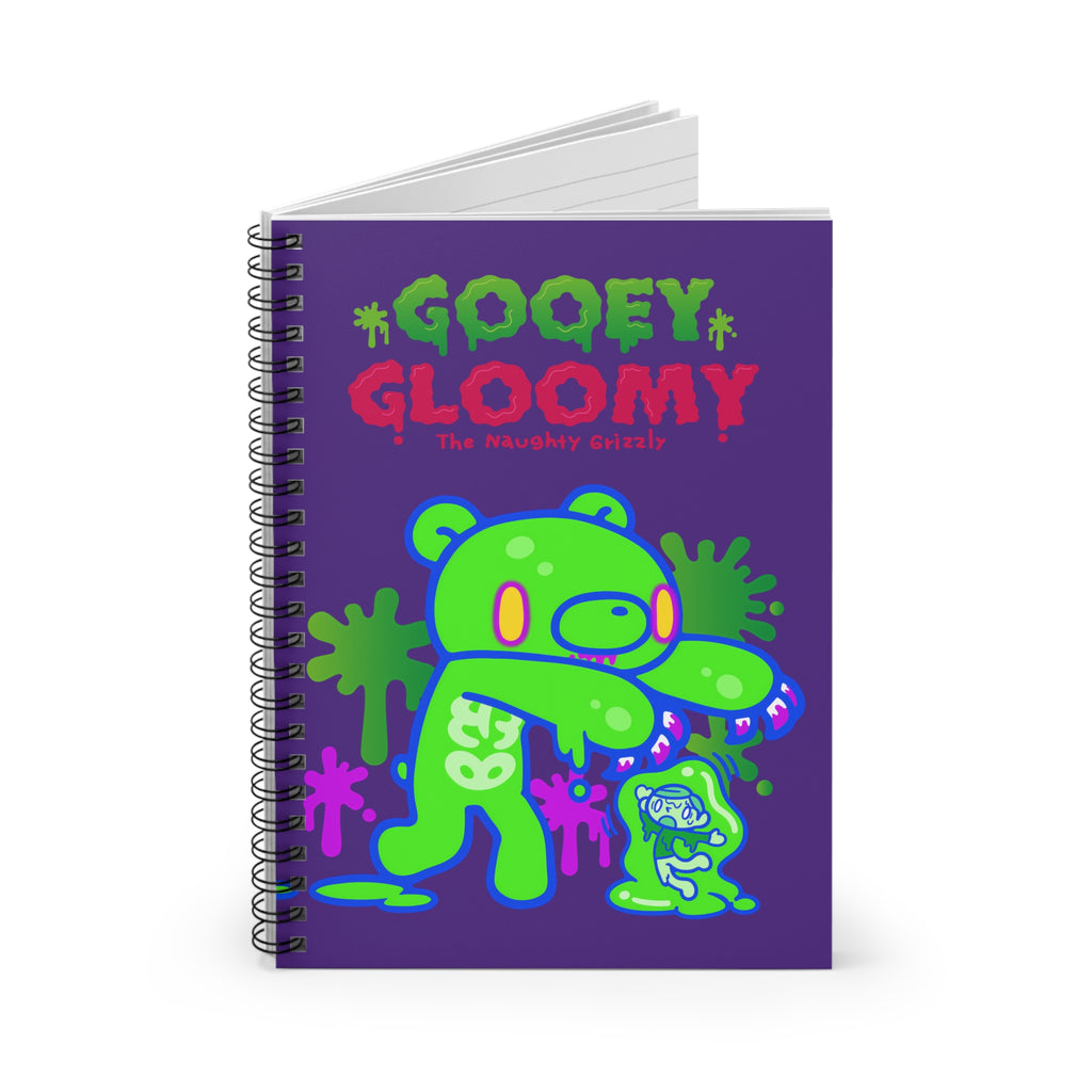 Gooey Gloomy Slime Spiral Notebook