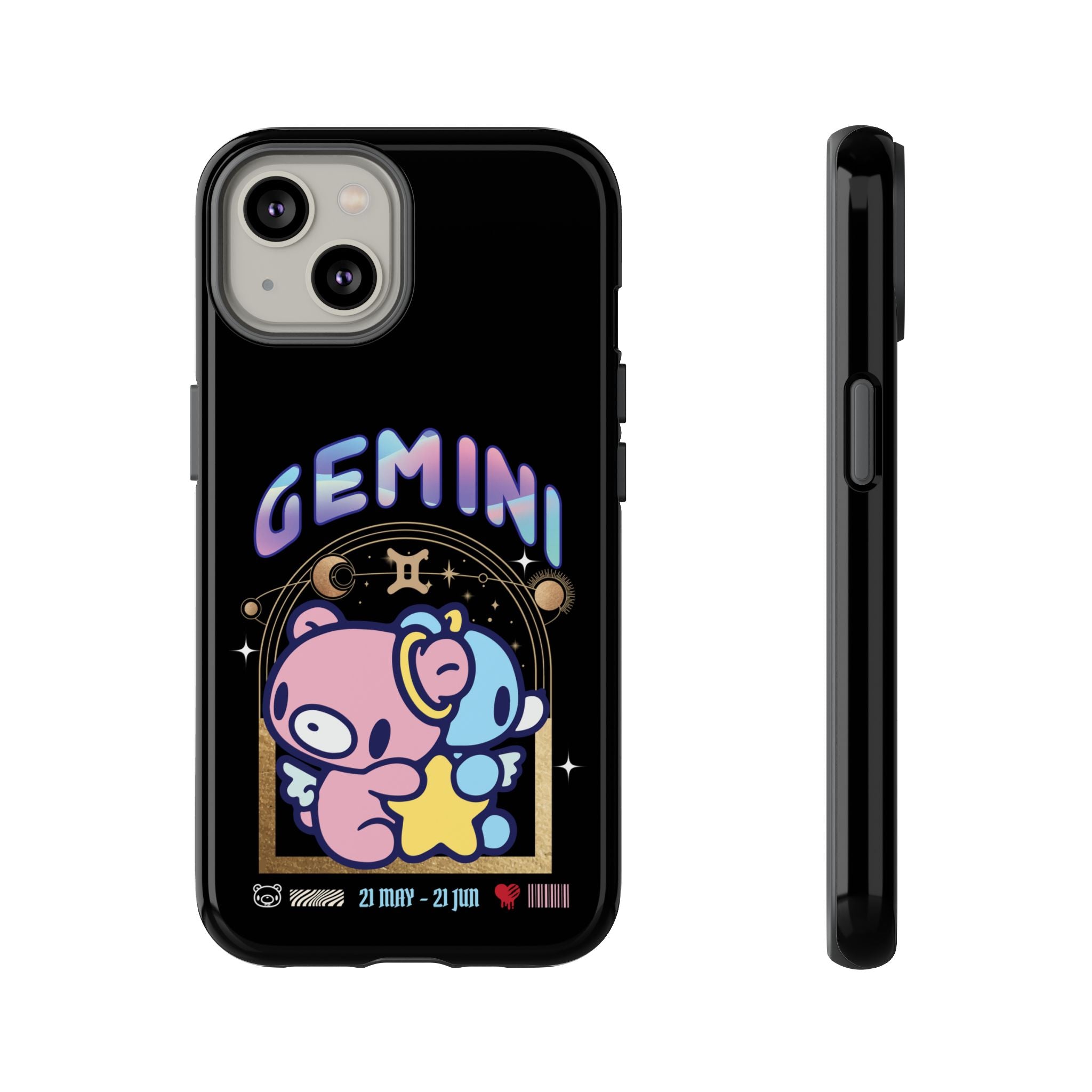 Gloomy gemini Phone Case