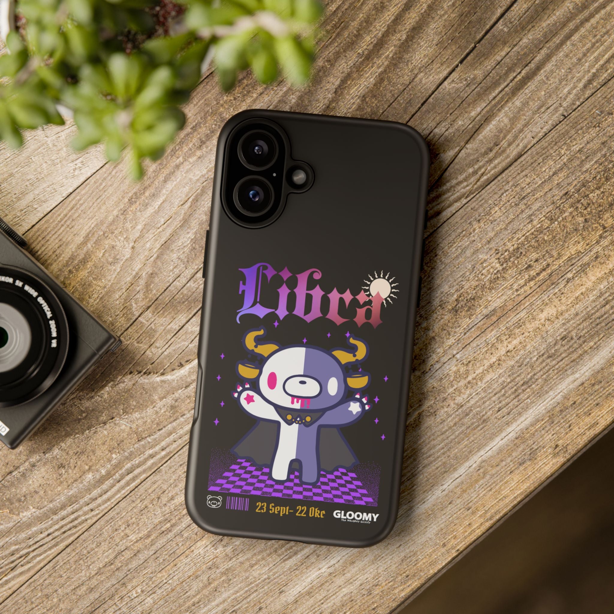 gloomy Bear Libra Zodiac Phone Case
