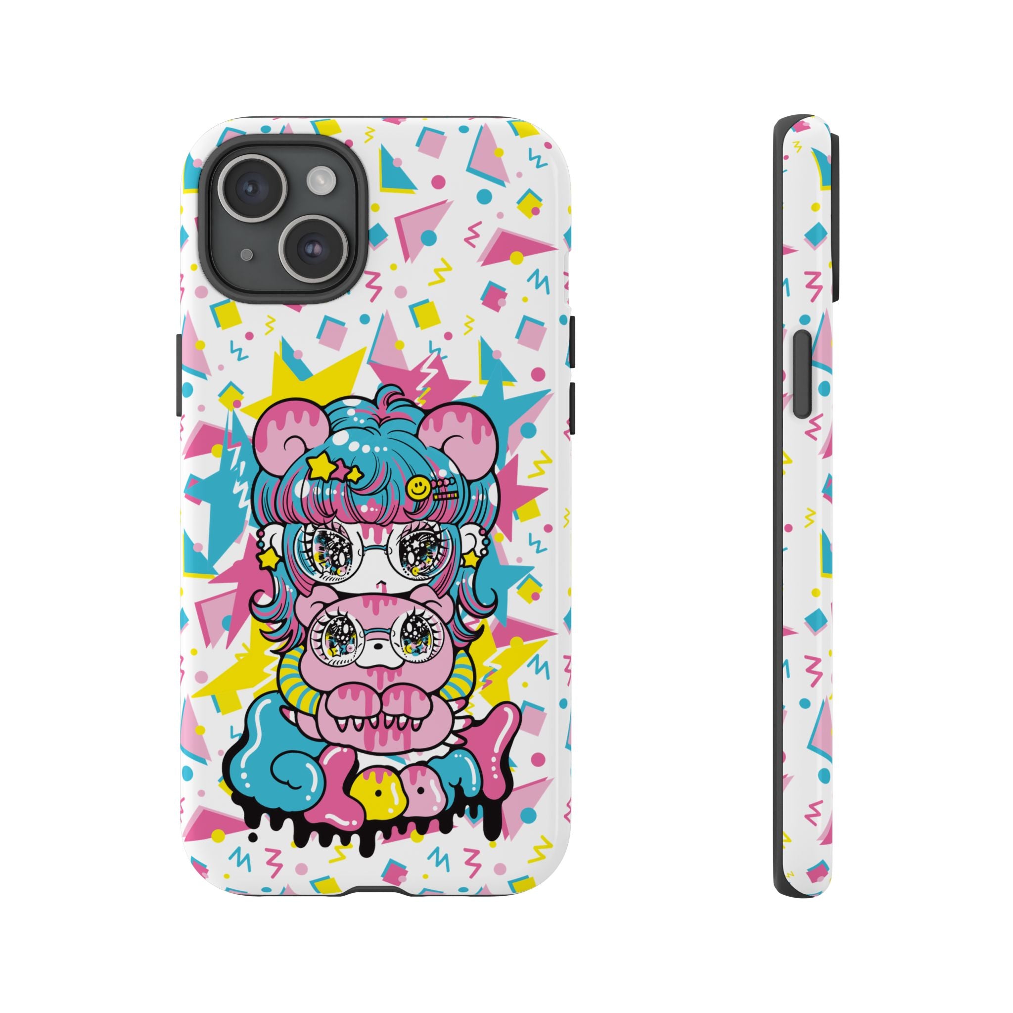 YURIE SEKIYA X GLOOMY BEAR ⭐️ FIRE GIRL PHONE CASE