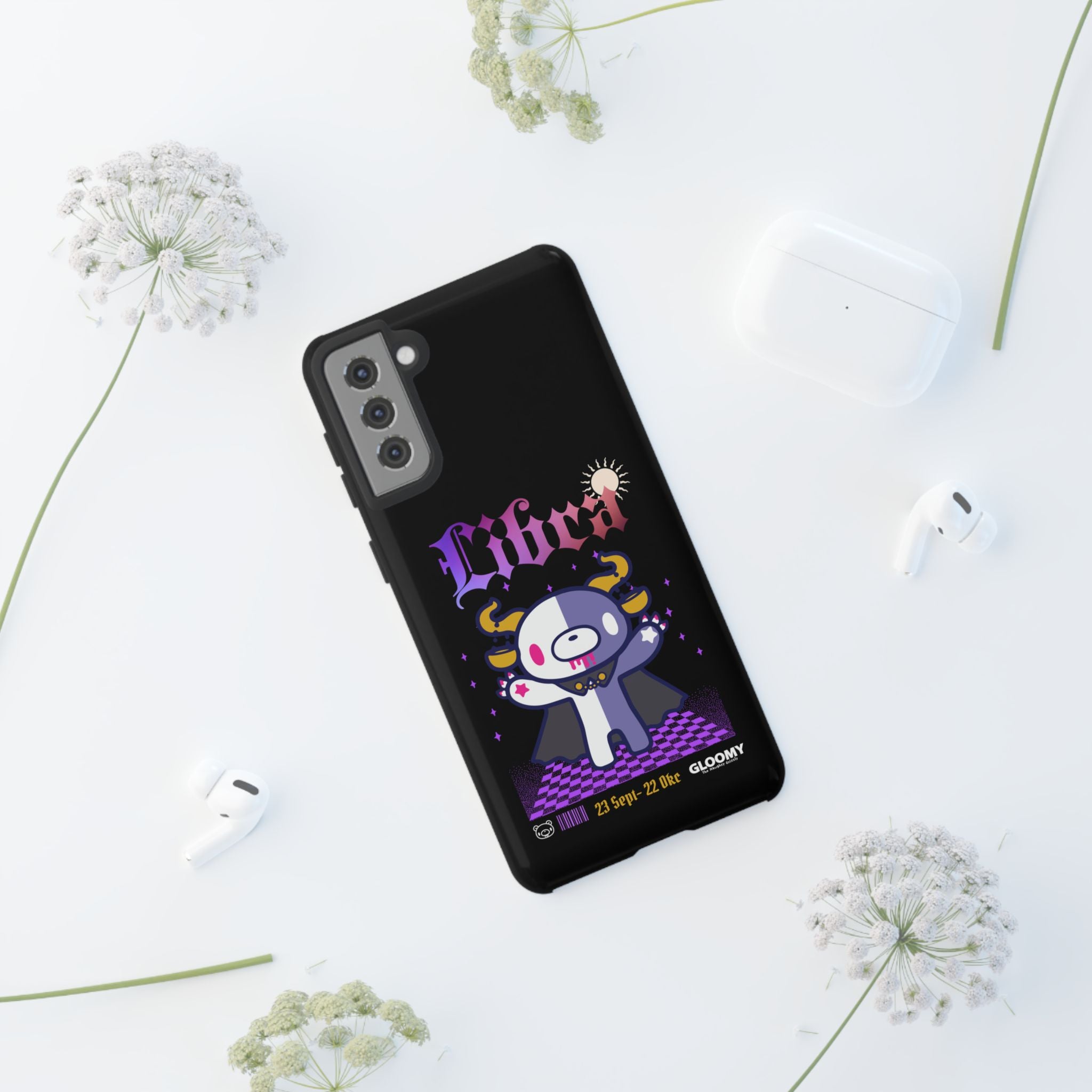 gloomy bear libra zodiac Phone Case