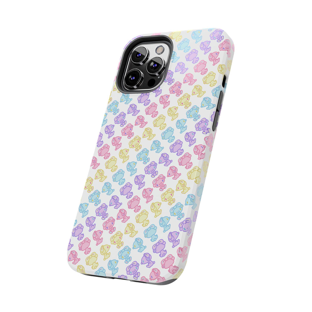 Rotating Pastel All Purpose Bunny - iPhone Case