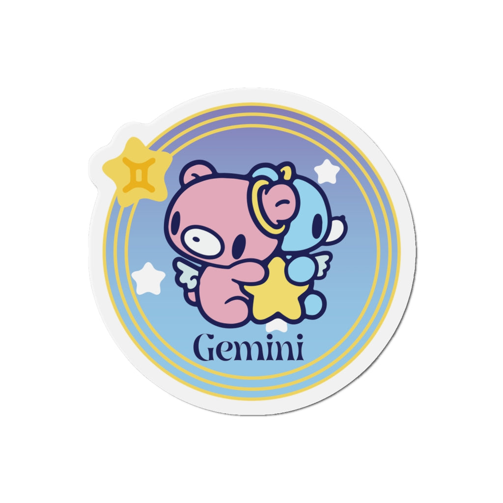 Gloomy gemini Zodiac  Die-Cut Magnets