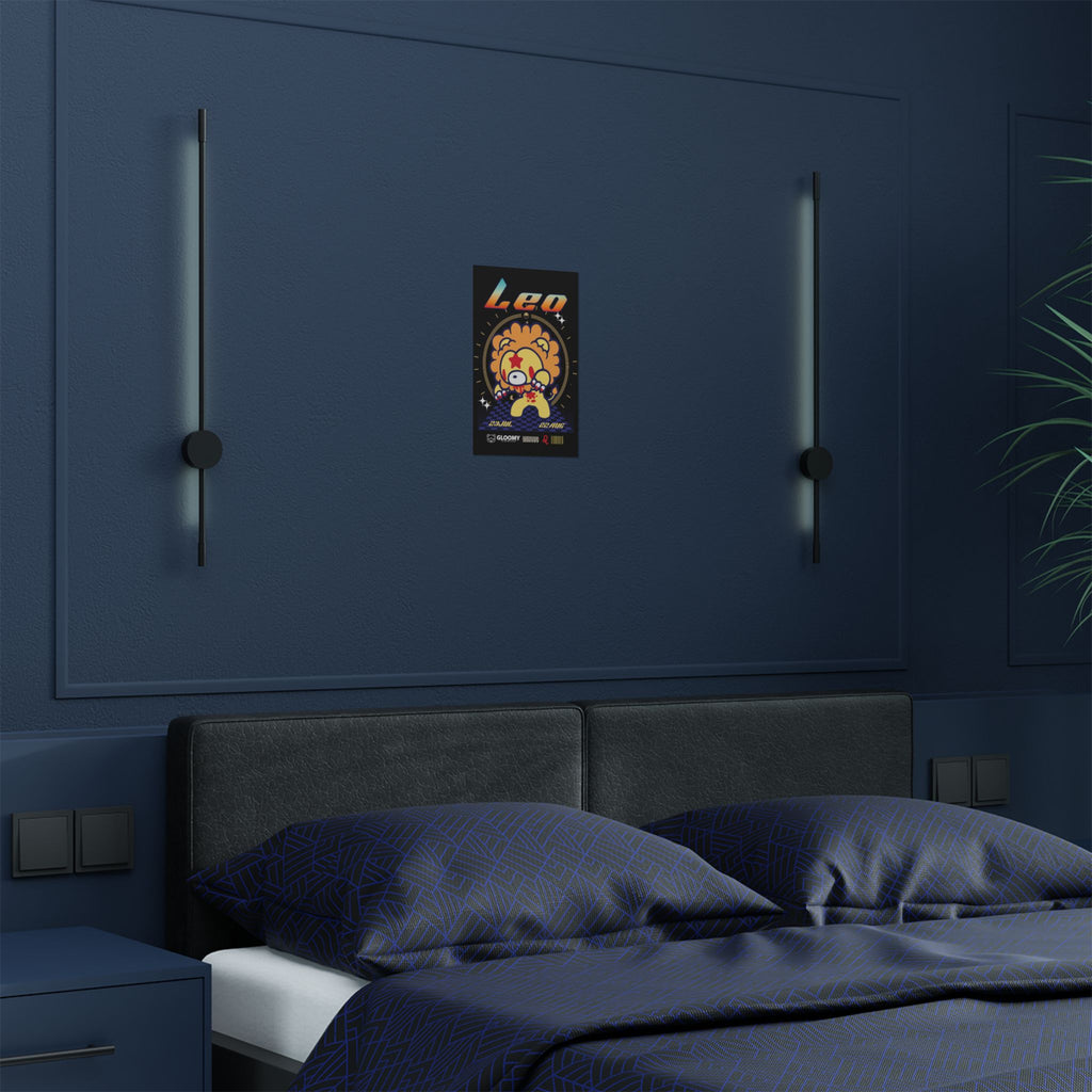 Leo Zodiac Satin Posters (300gsm)