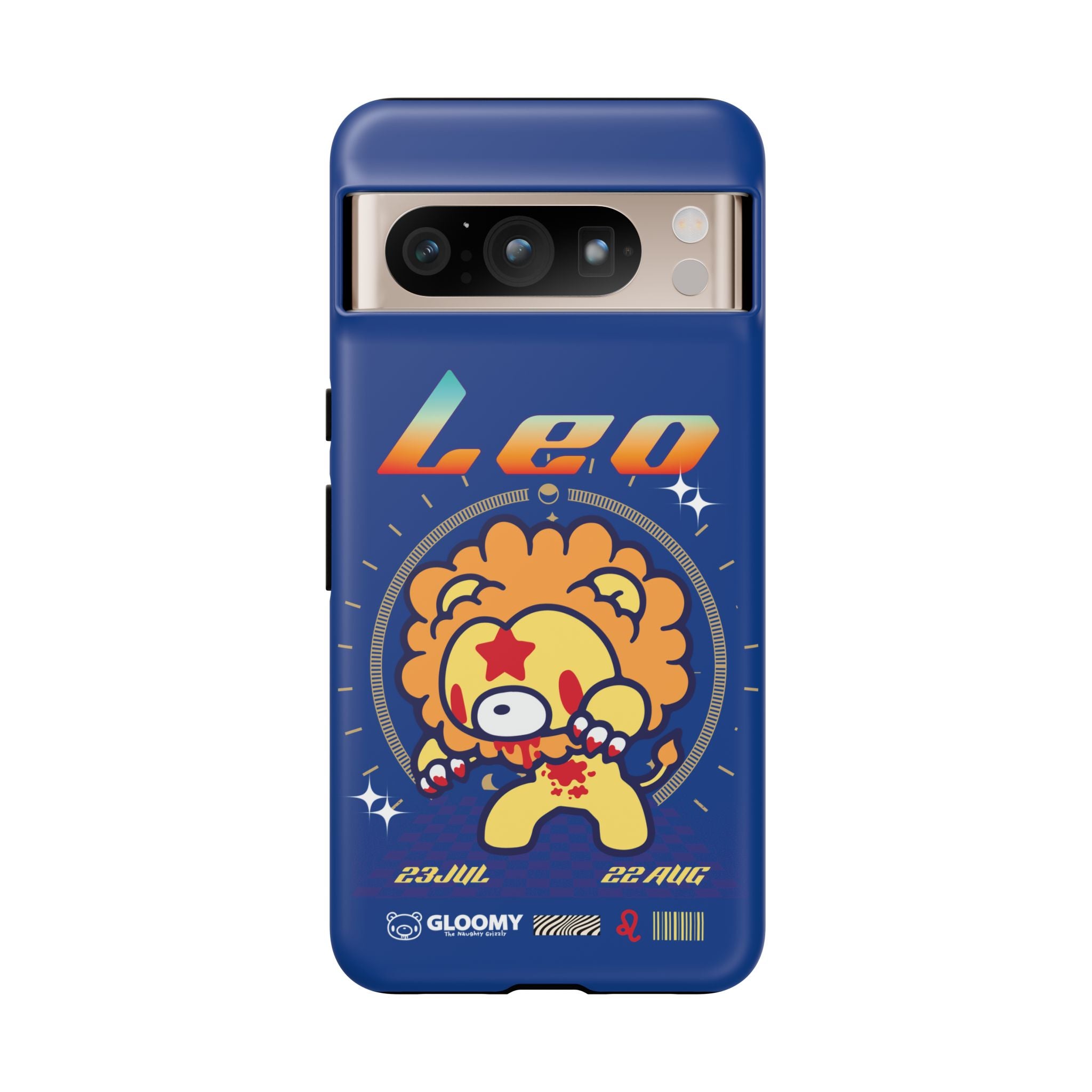 Zodiac Leo gloomy bear Phone Case