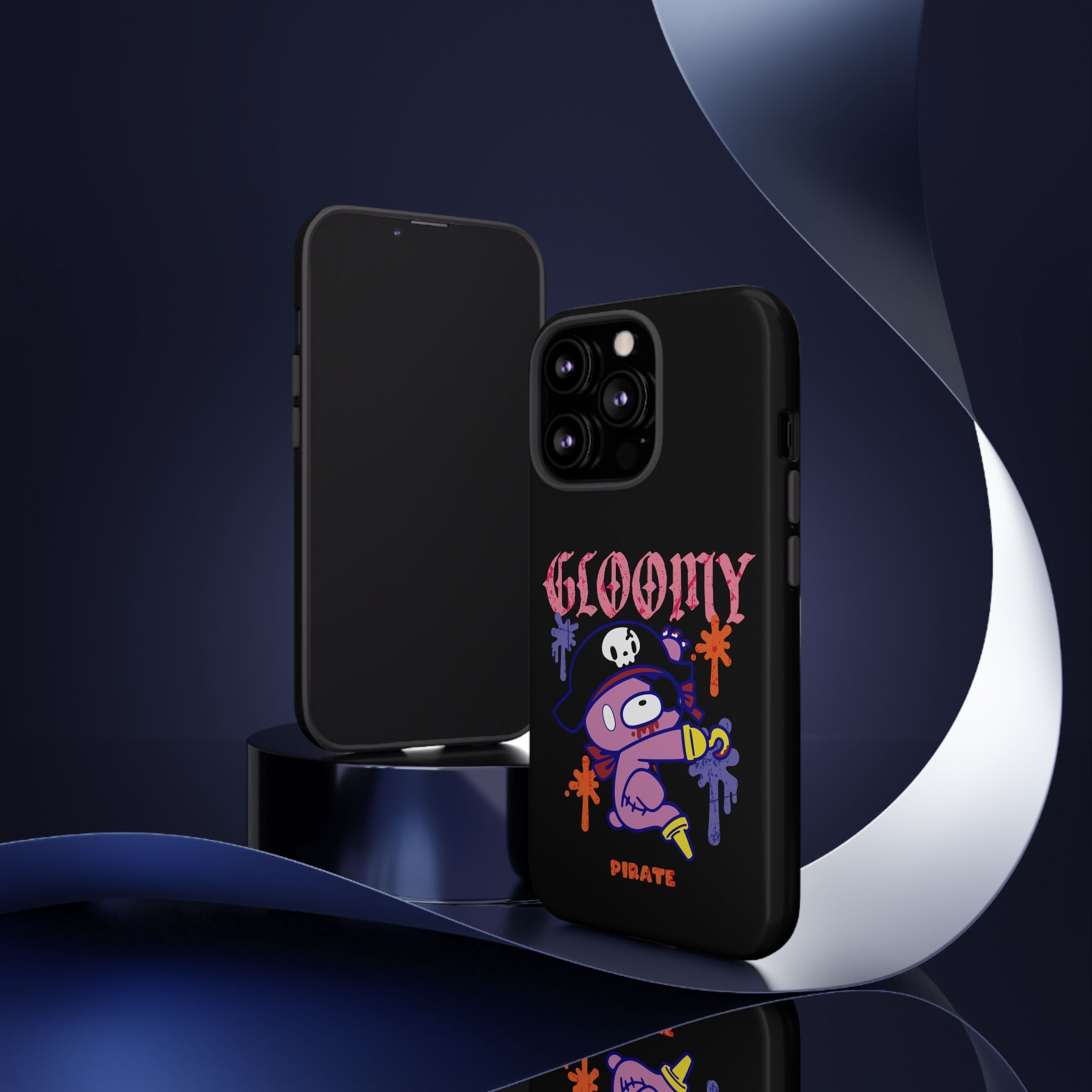 gloomy bear Halloween pirate Phone Case