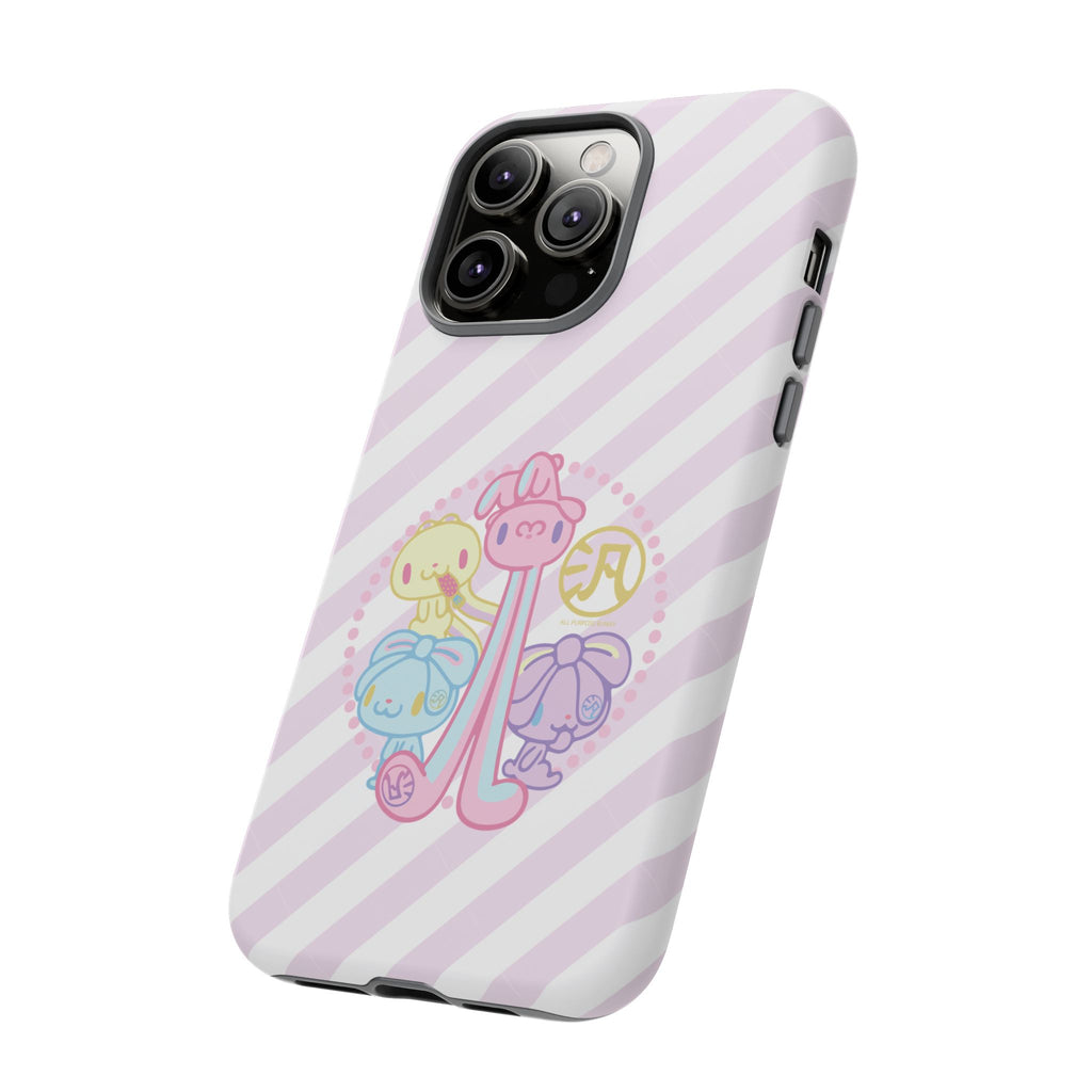 Group Pastel All Purpose Bunny - Phone Case