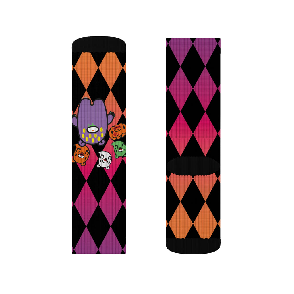 Monster Gloomy Halloween Edition - Sublimation Socks