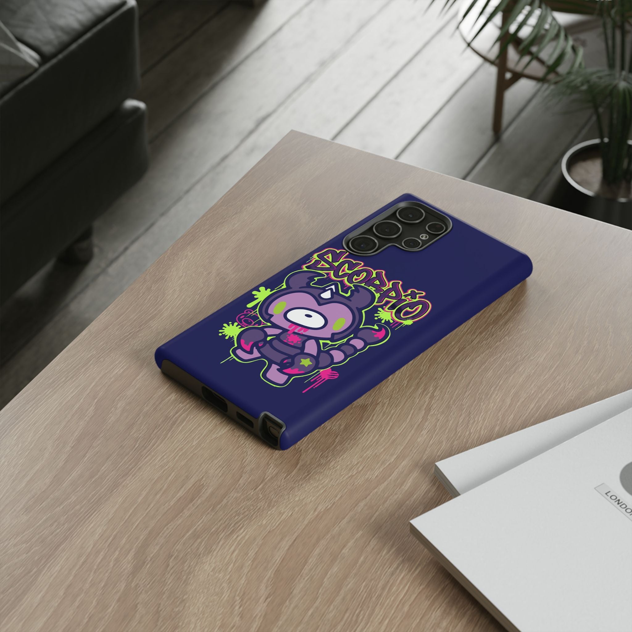 Zodiac Scorpio Gloomy Bear Phone Case