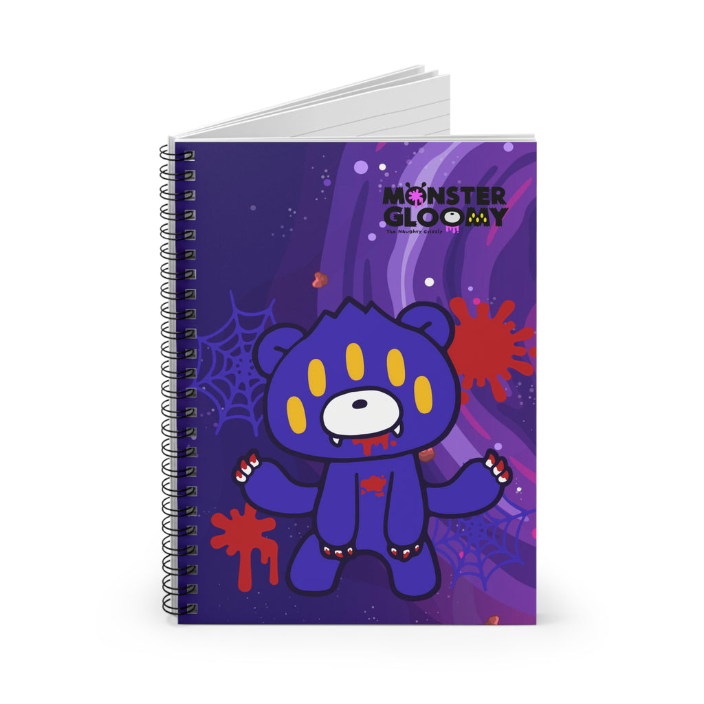 Gloomy Spider Monster Spiral Notebook