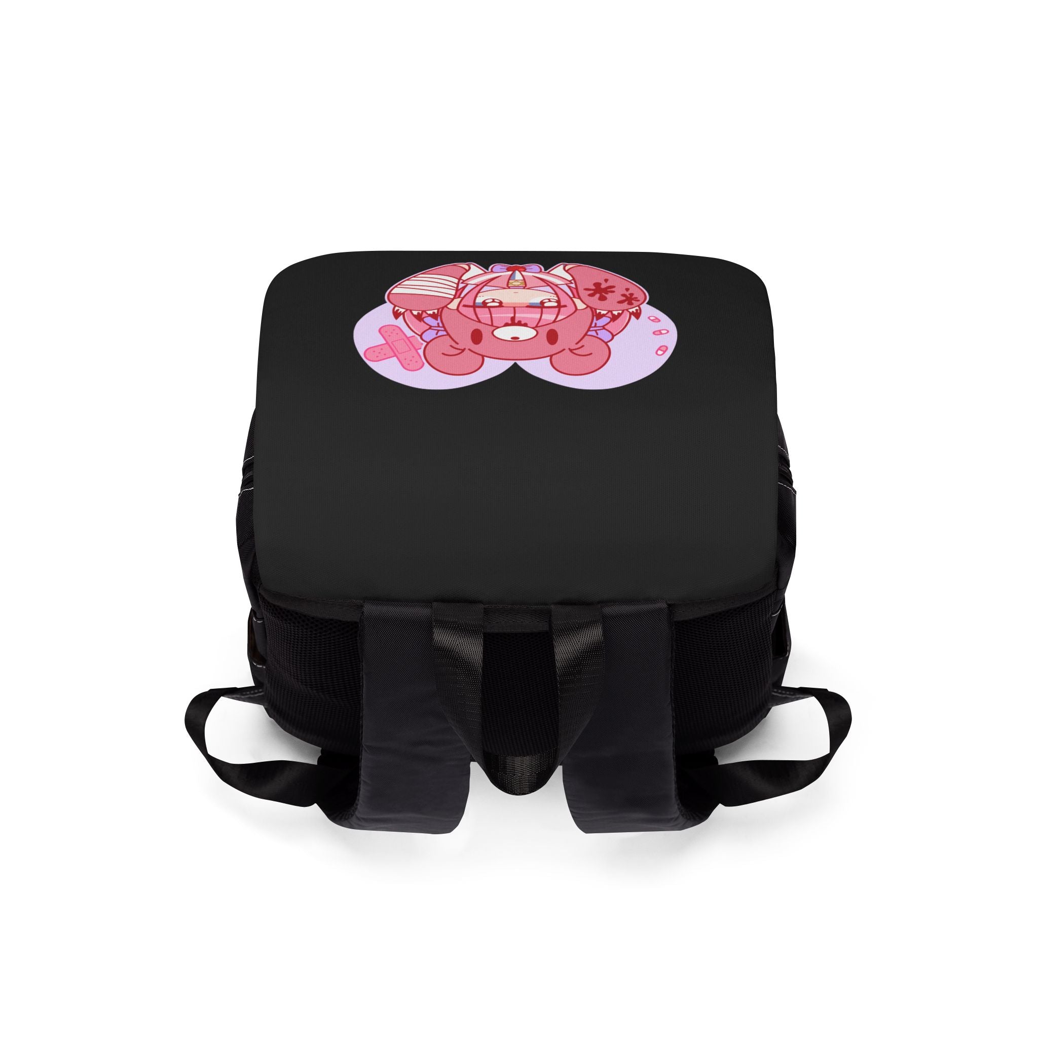 Menhera x Gloomy Unisex Casual Shoulder Backpack