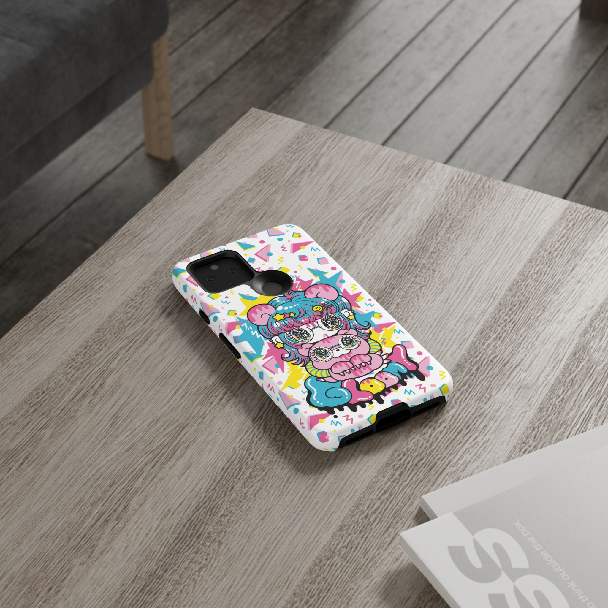 YURIE SEKIYA X GLOOMY BEAR ⭐️ FIRE GIRL PHONE CASE