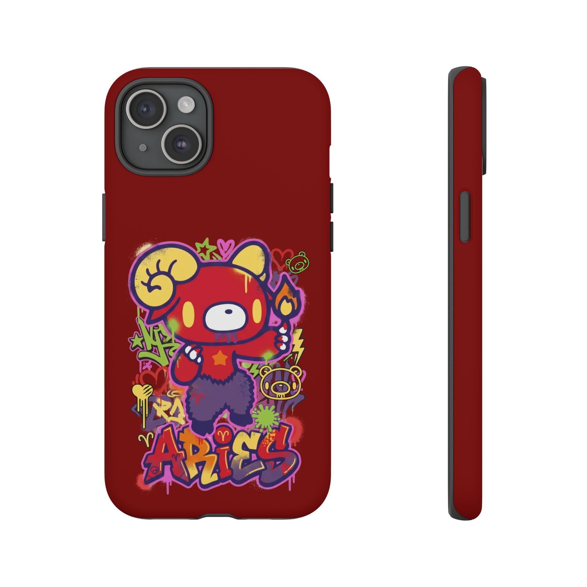 Zodiac Aries  Gloomy Bear Phone Case