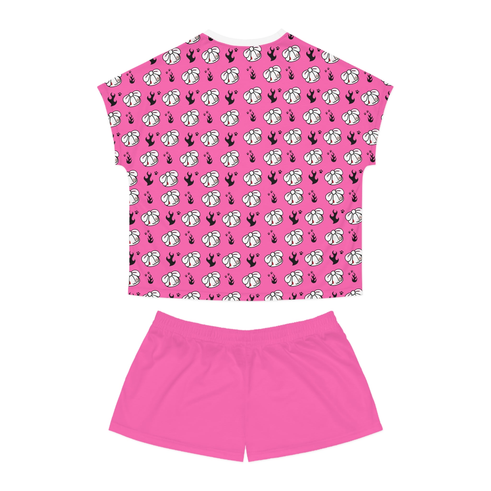 All Purpose Bunny Y2K [PINK] - Women's AOP Pajama Set