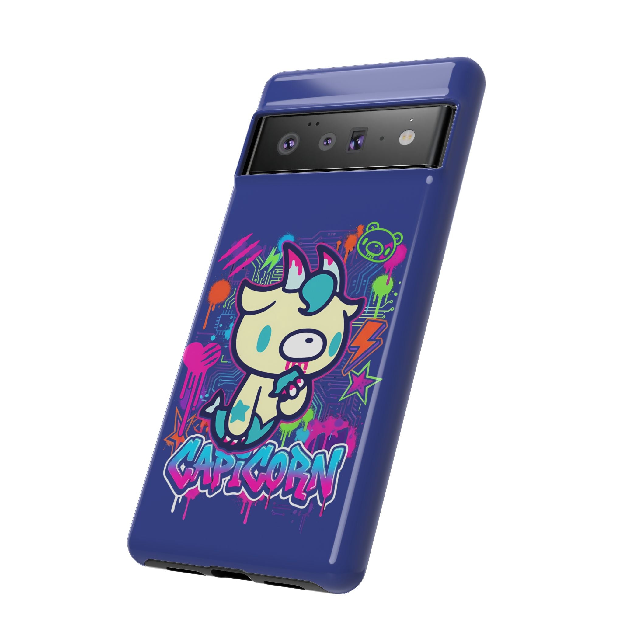 Zodiac Capricorn Gloomy Bear Phone Case