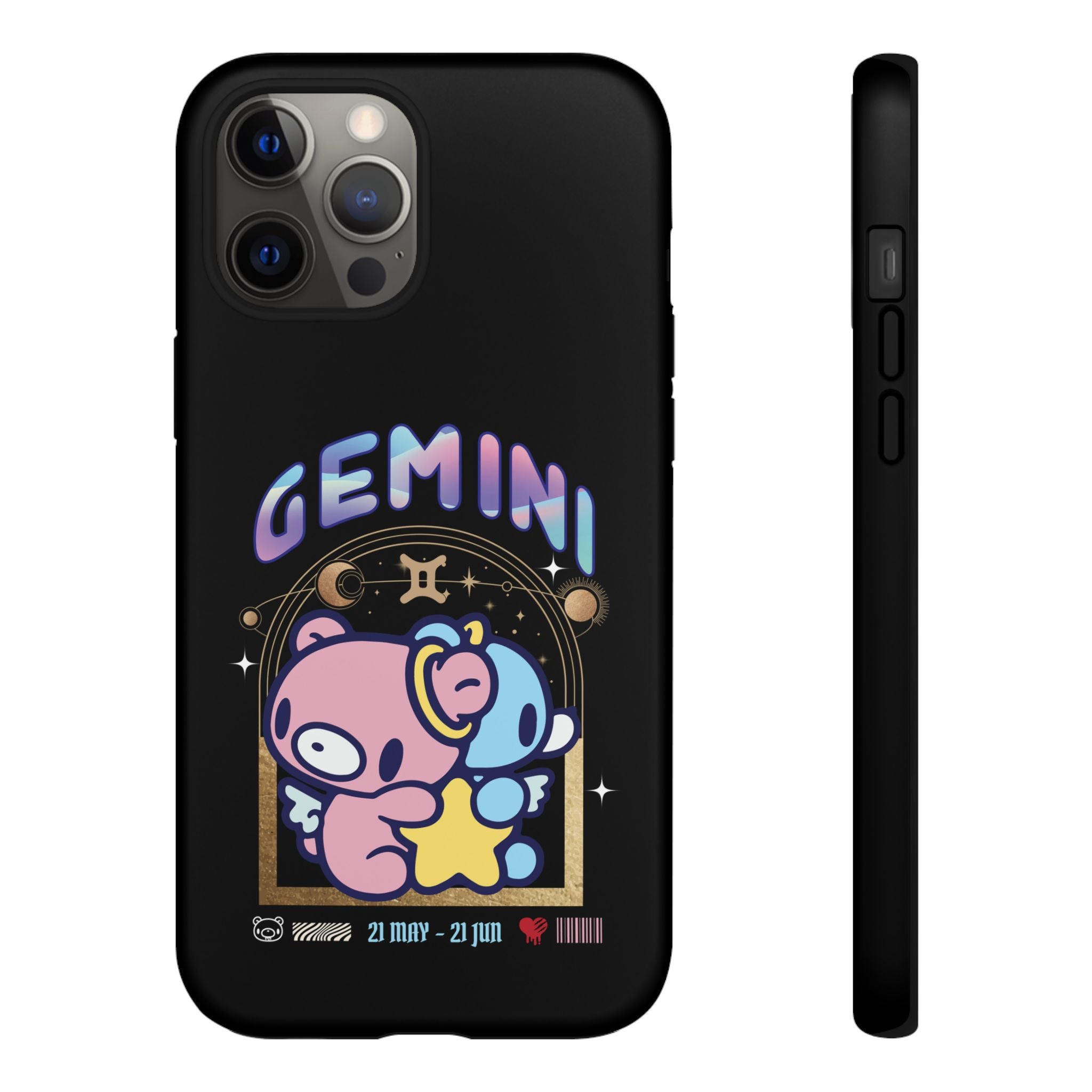 Gloomy gemini Phone Case