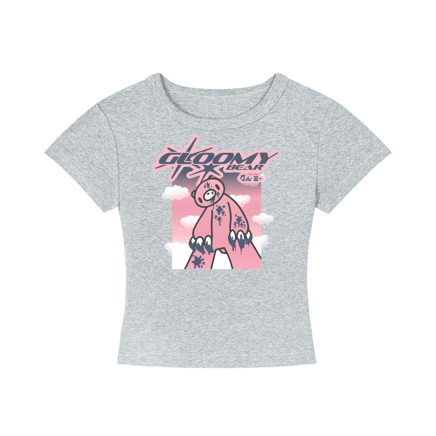 Giant Gloomy Women's Cropped T-Shirt