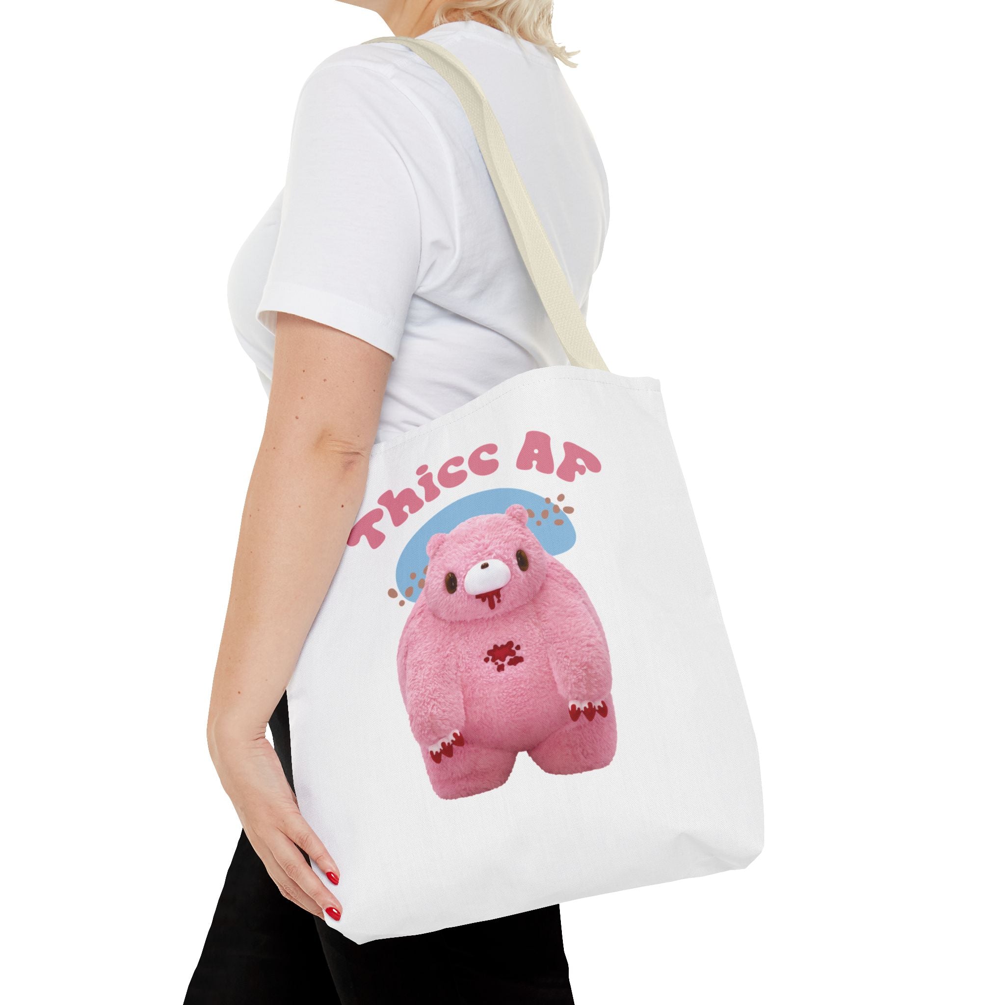 CHUBBY GLOOMY BEAR- Thicc AF Tote Bag