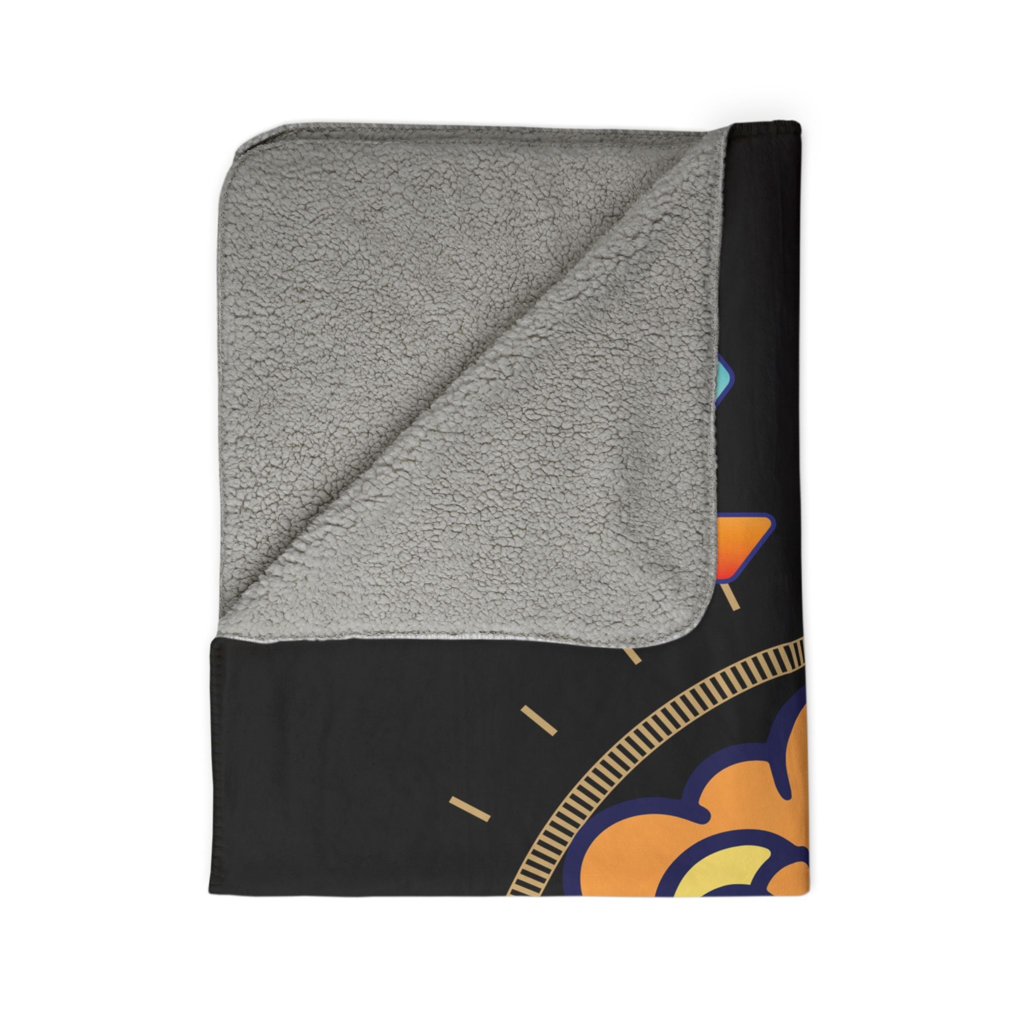 Gloomy Bear Leo Zodiac Fleece Sherpa Blanket