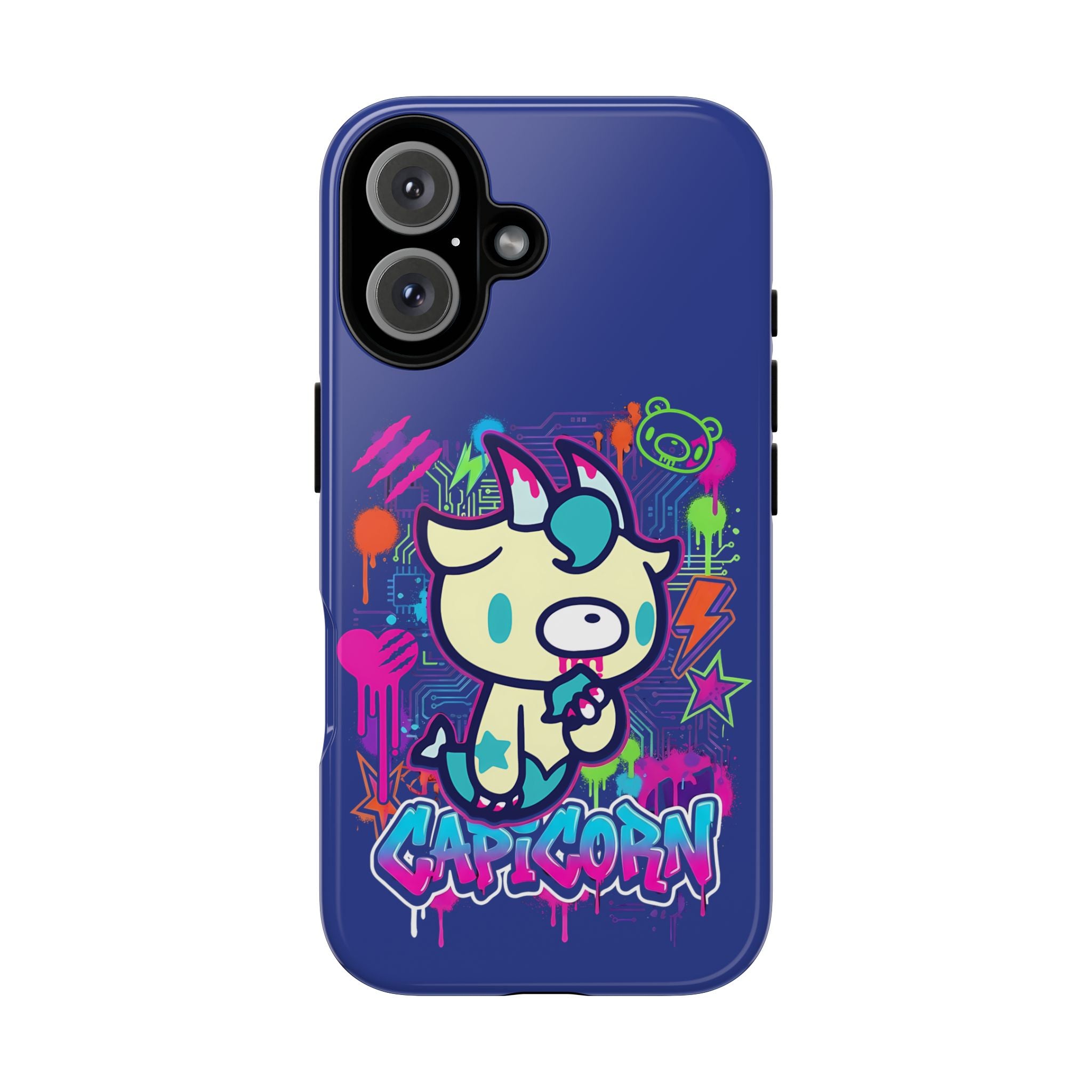 Zodiac Capricorn Gloomy Bear Phone Case