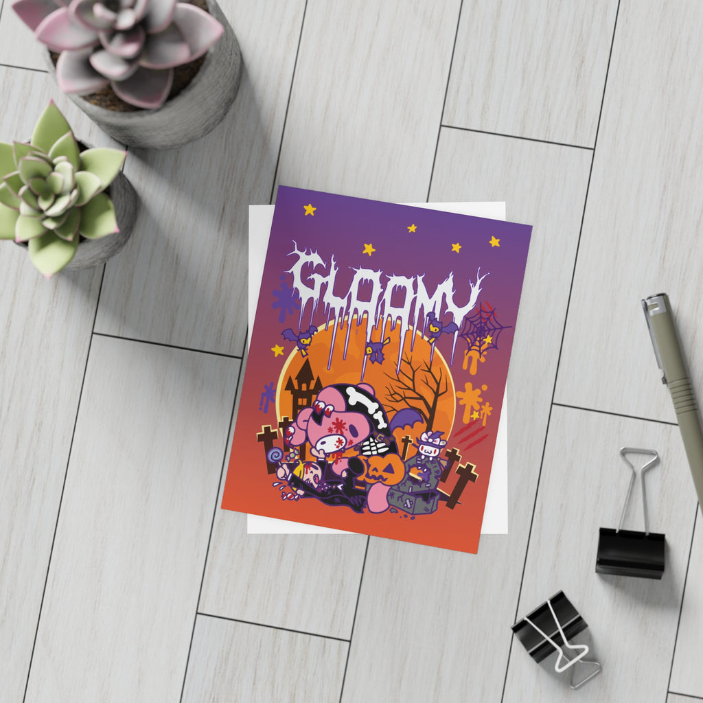 Gloomy Bear Halloween SpookyVille Postcard Bundles (envelopes included)