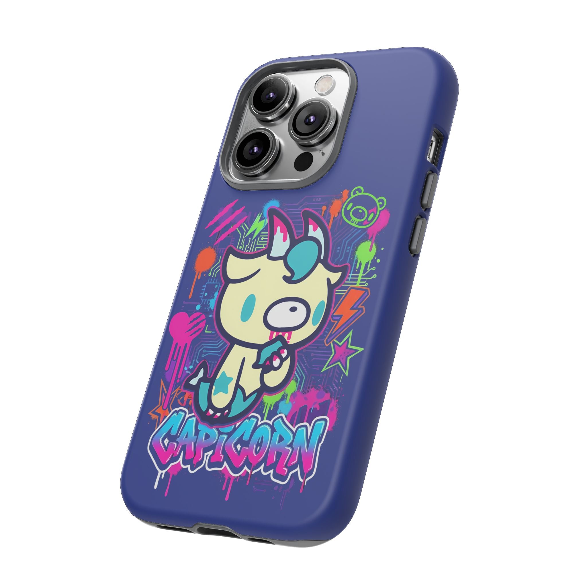 Zodiac Capricorn Gloomy Bear Phone Case