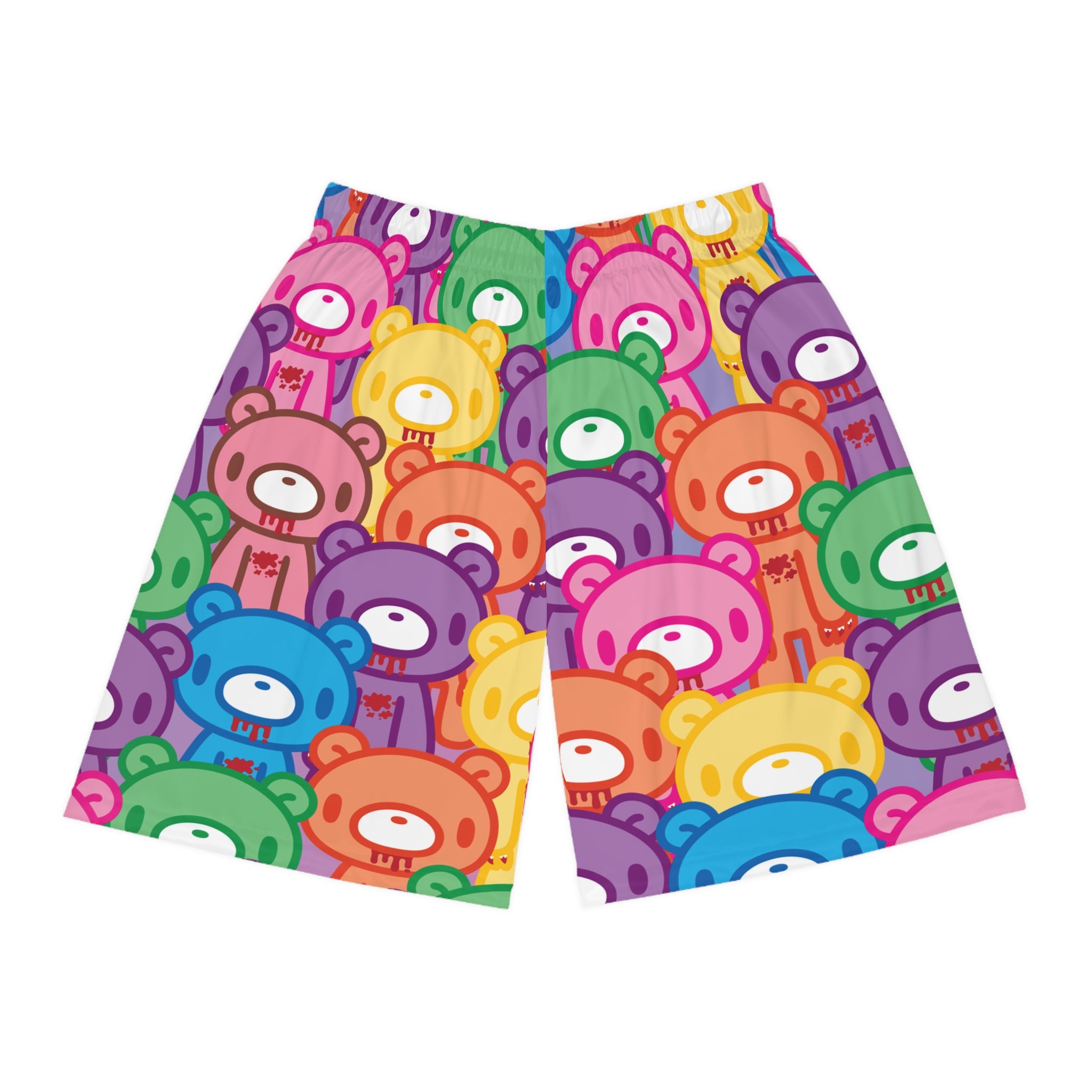 Gloomy Bear "Rainbow Dreams" Basketball Shorts