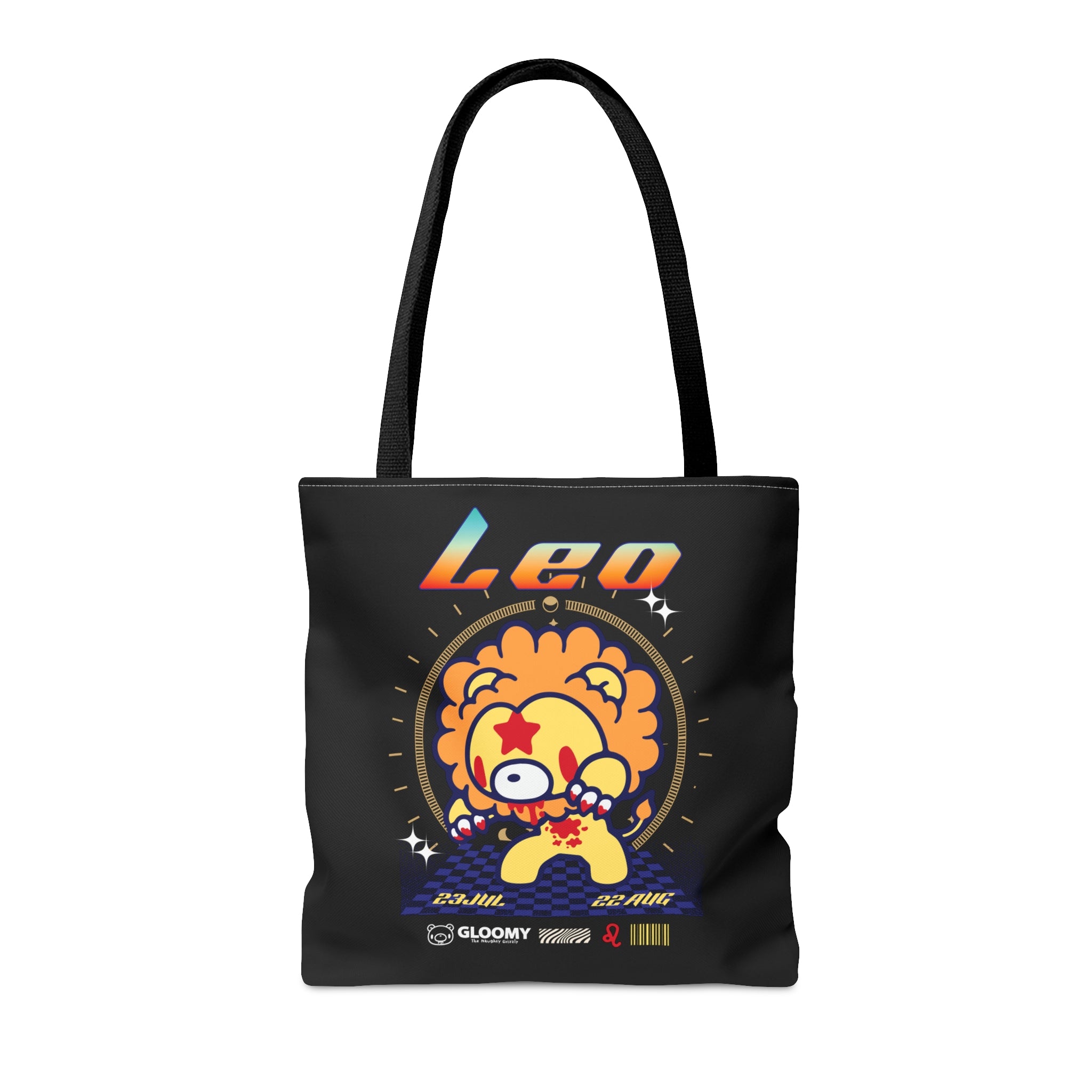 Leo Zodiac Gloomy Bear Tote Bag