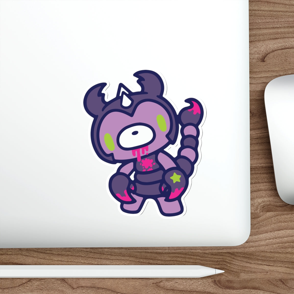 Gloomy Zodiac Scorpio Die-Cut Stickers