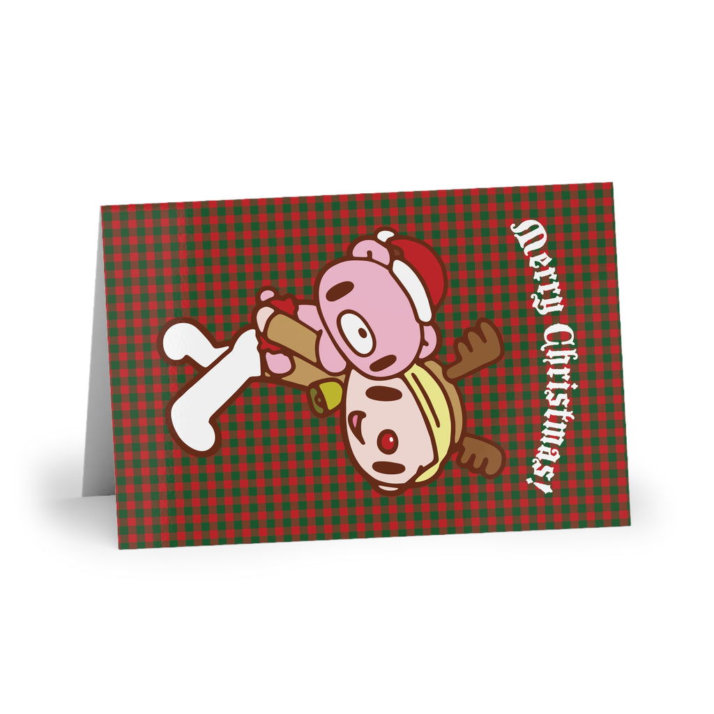 Gloomy Christmas Greeting Cards (1 or 10-pcs)