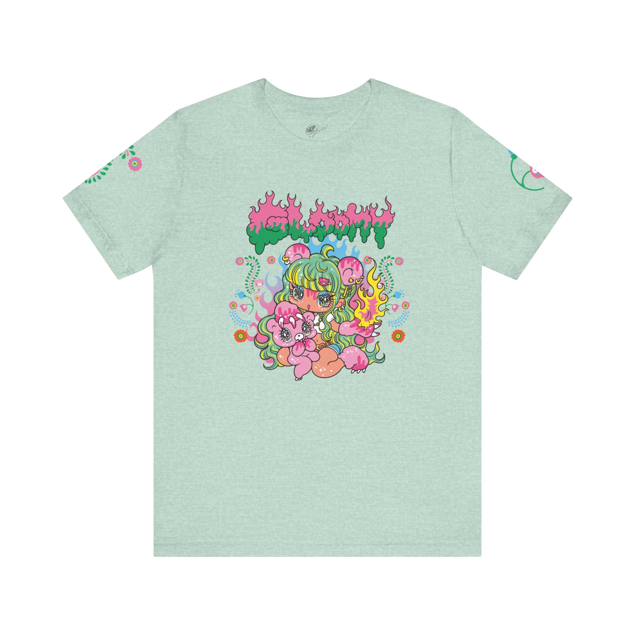 YURIE SEKIYA X GLOOMY BEAR🌟 FLAME GAL 2024 Unisex Short Sleeve Tee