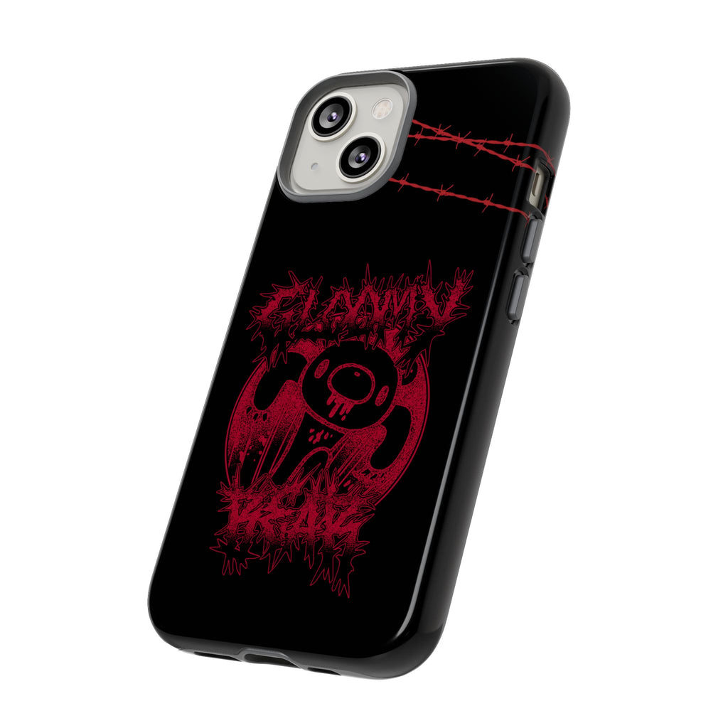 Gloomy Bear Metal Show Red Phone Case