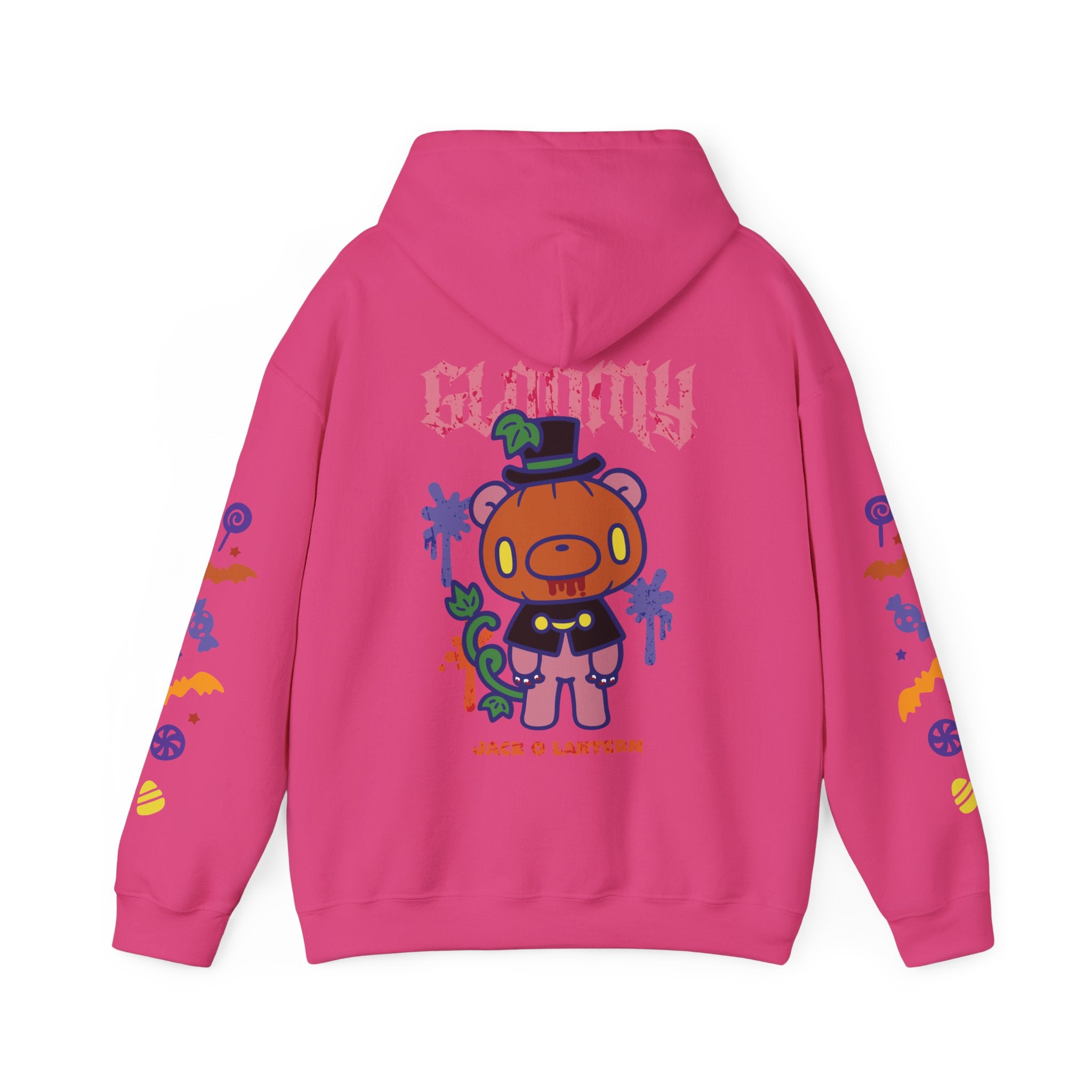 Halloween Jack O lantern Gloomy Bear Hoodie