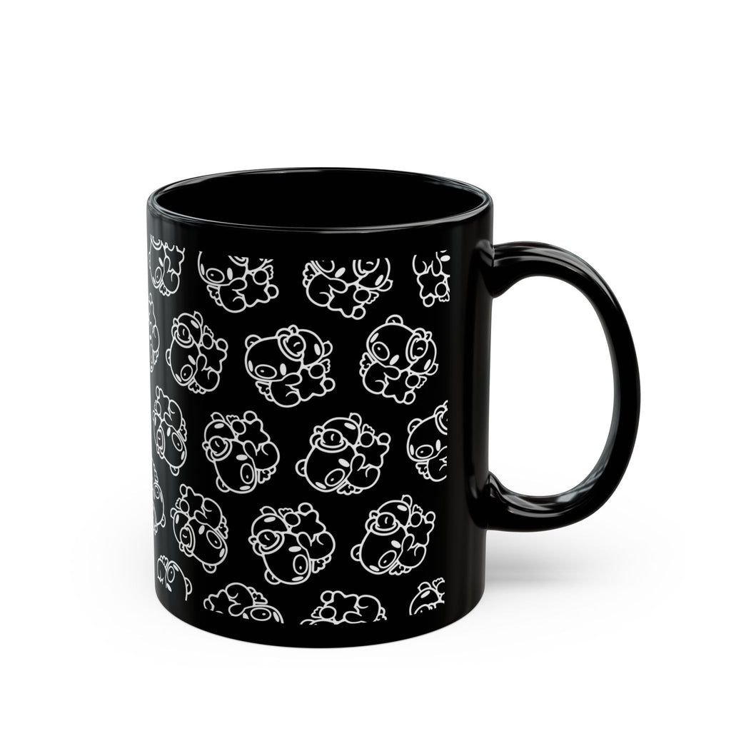 gloomy gemini zodiac Black Mug (11oz, 15oz)