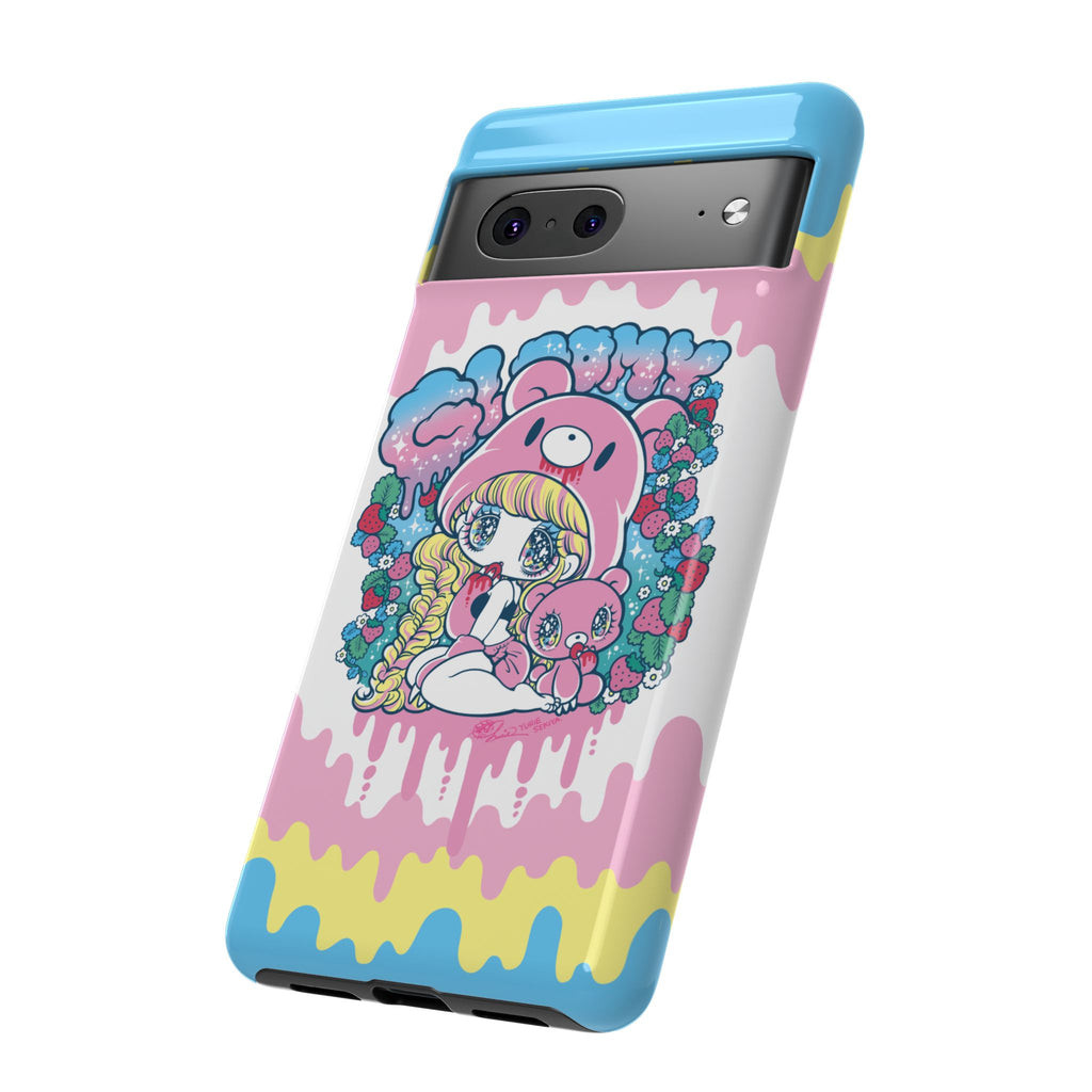 YURIE SEKIYA x GLOOMY BEAR ⭐️ GLOOMY-GIRL STRAWBERRY PHONE CASE