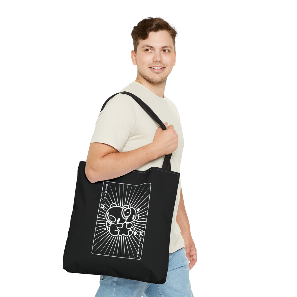 Gloomy Gemini zodiac Tote Bag