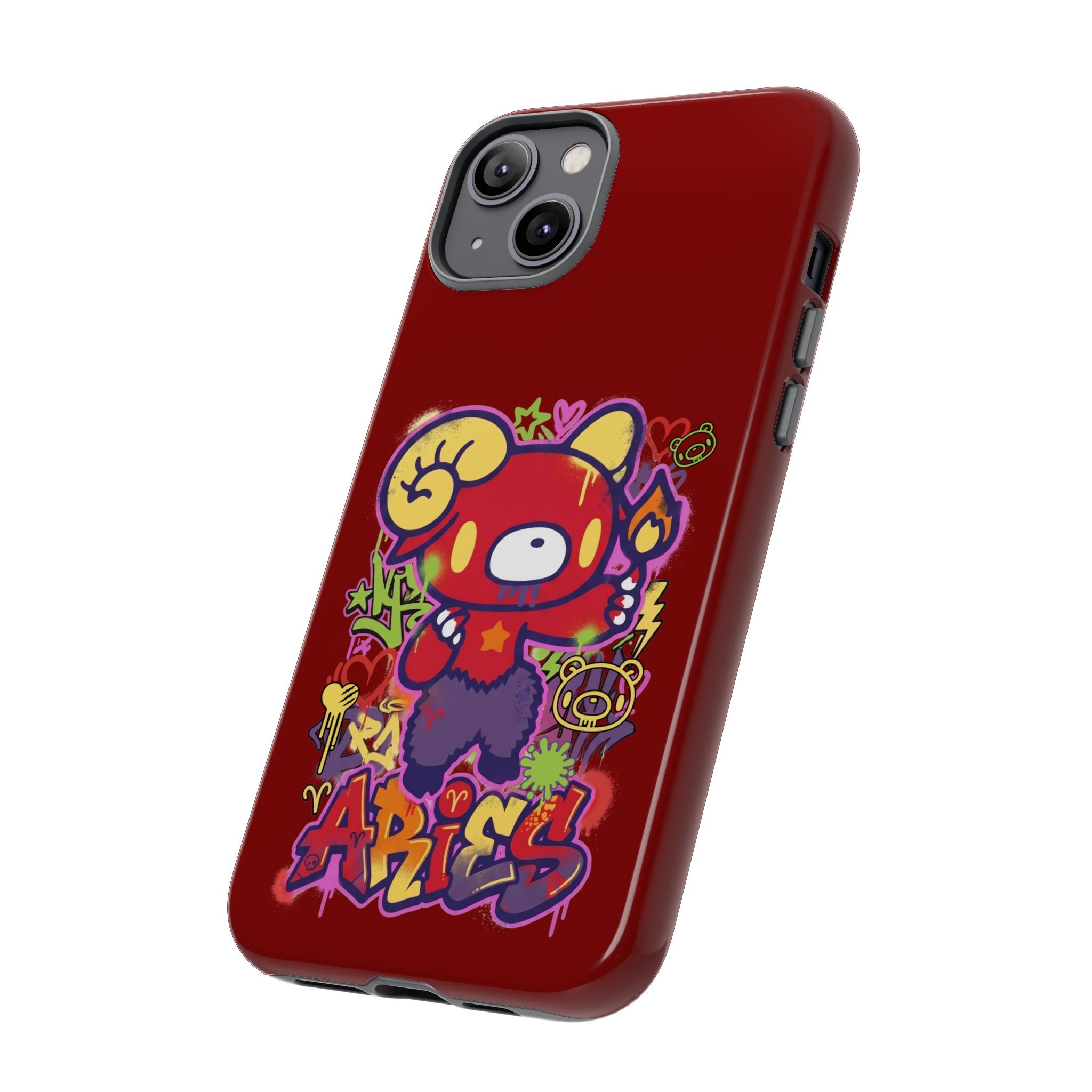 Zodiac Aries  Gloomy Bear Phone Case