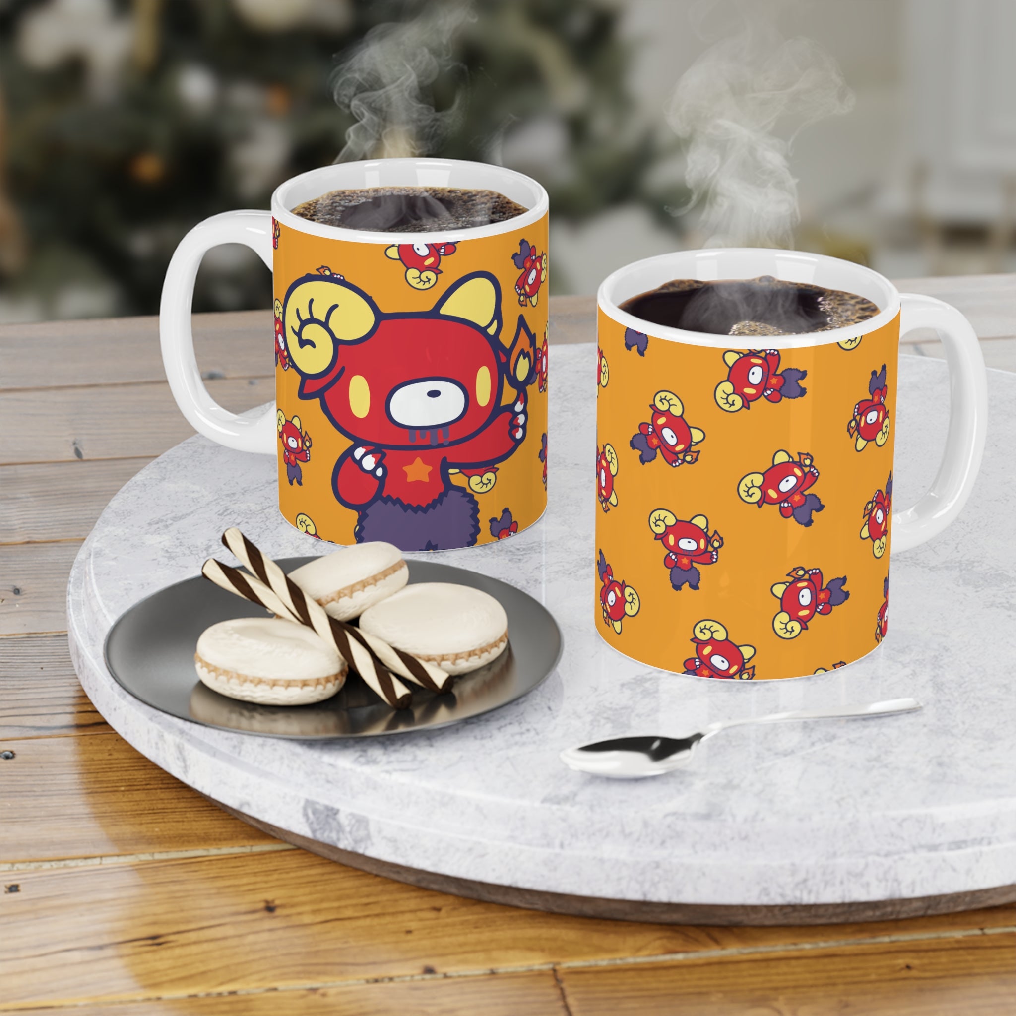Aries Gloomy Bear Ceramic Mug (11oz)