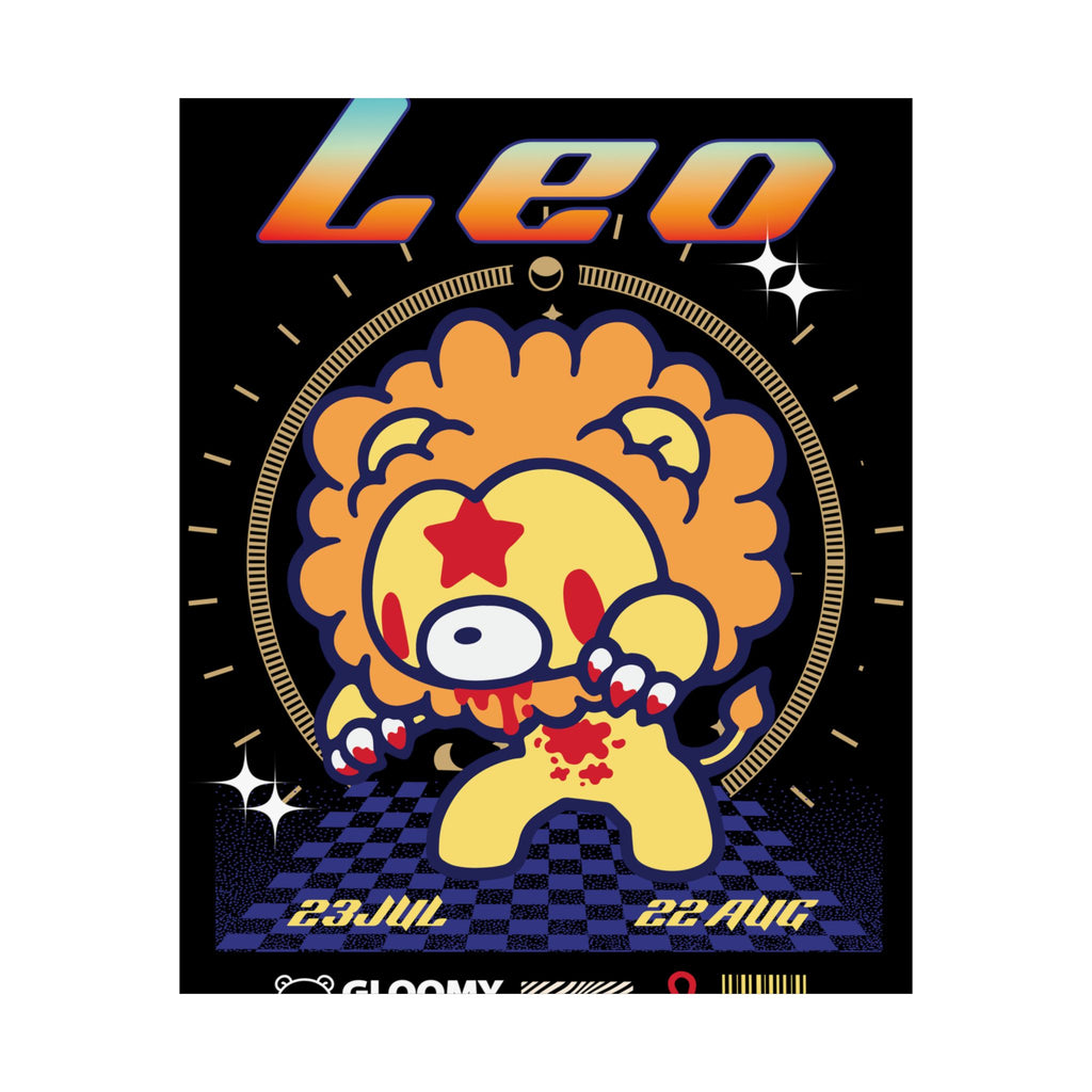 Leo Zodiac Satin Posters (300gsm)