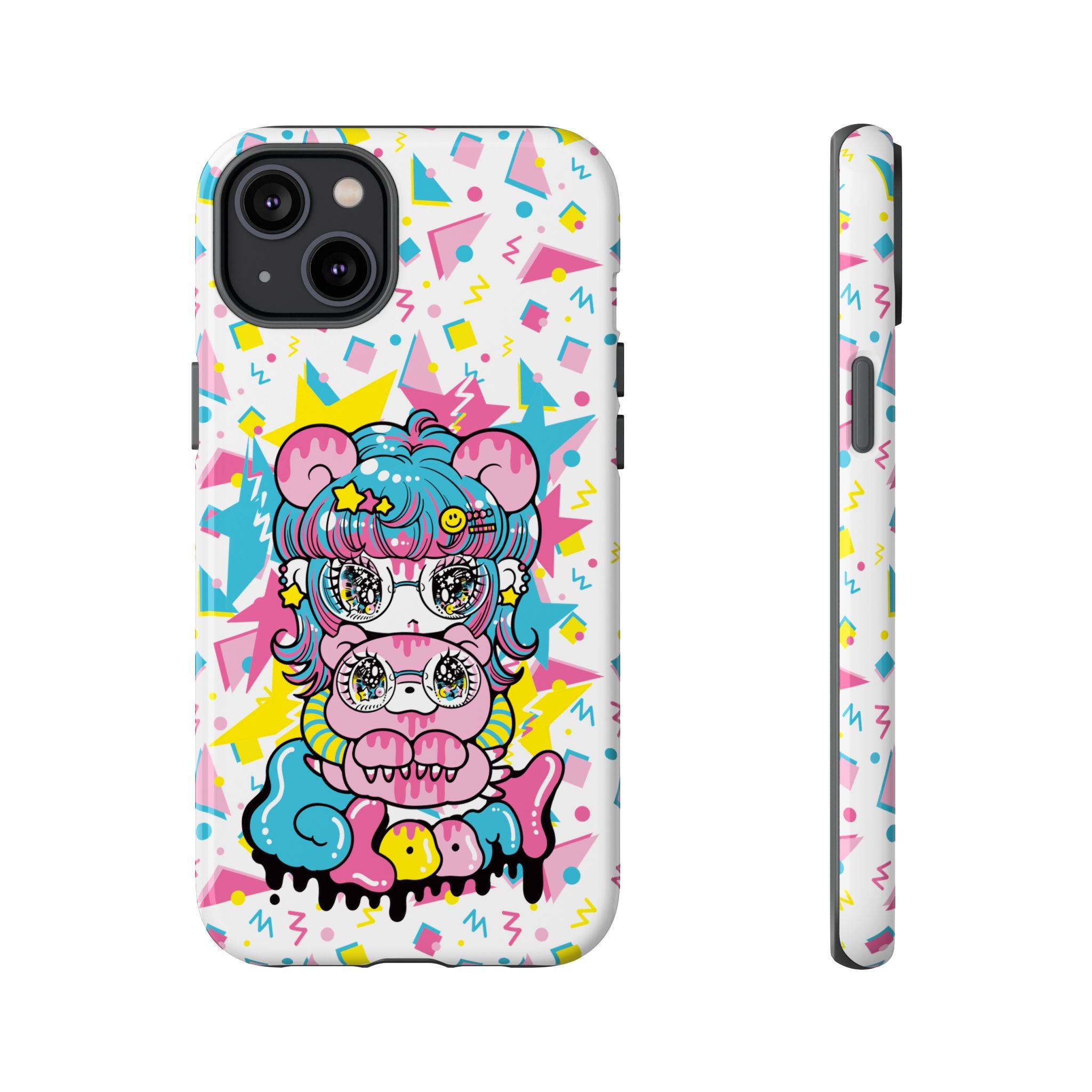YURIE SEKIYA X GLOOMY BEAR ⭐️ FIRE GIRL PHONE CASE