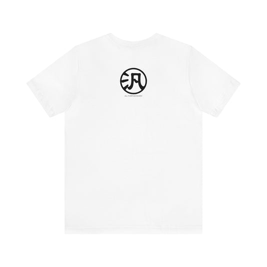 "I'm Okay" white unisex t-shirt