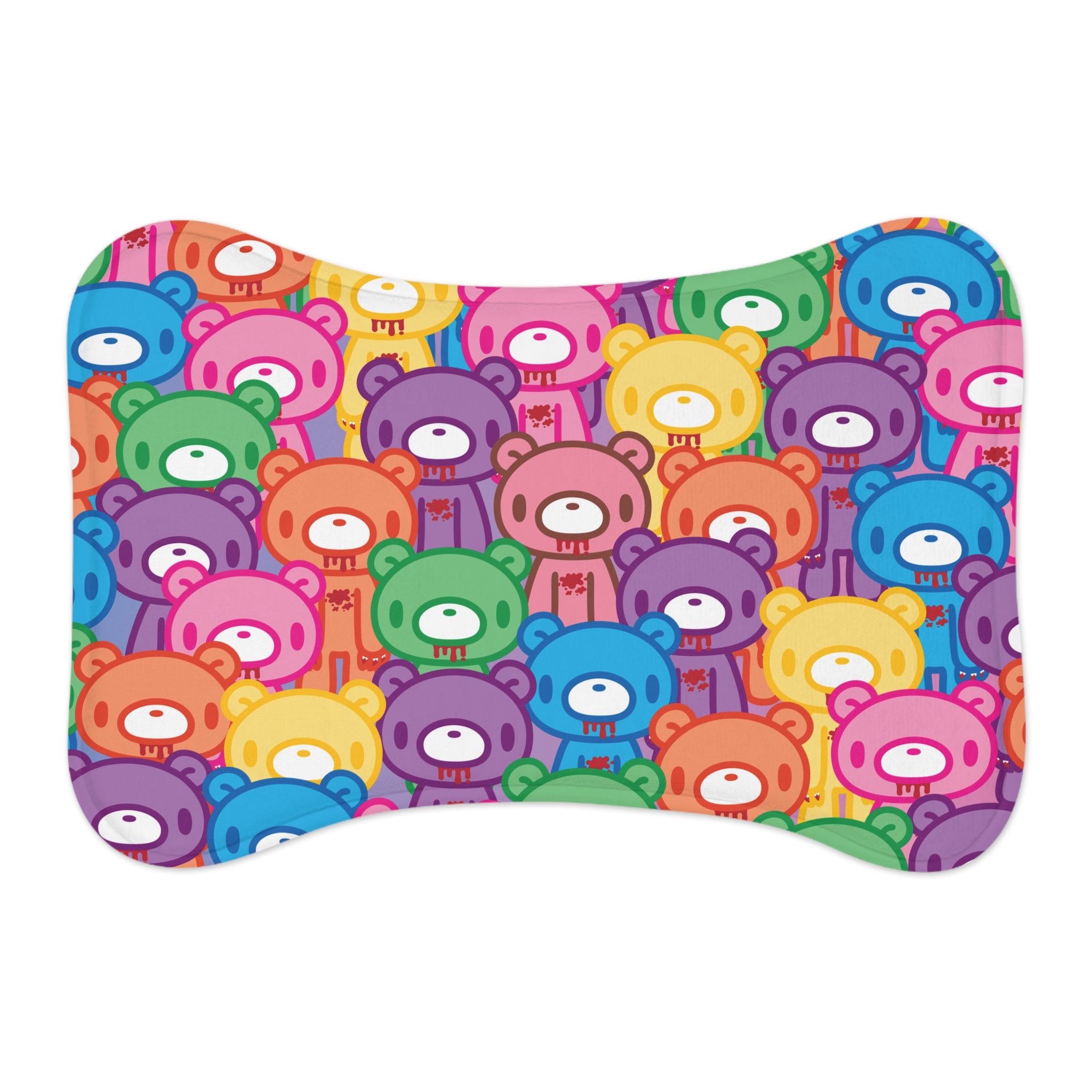 Gloomy Bear "Rainbow Dreams" Pet Feeding Mats