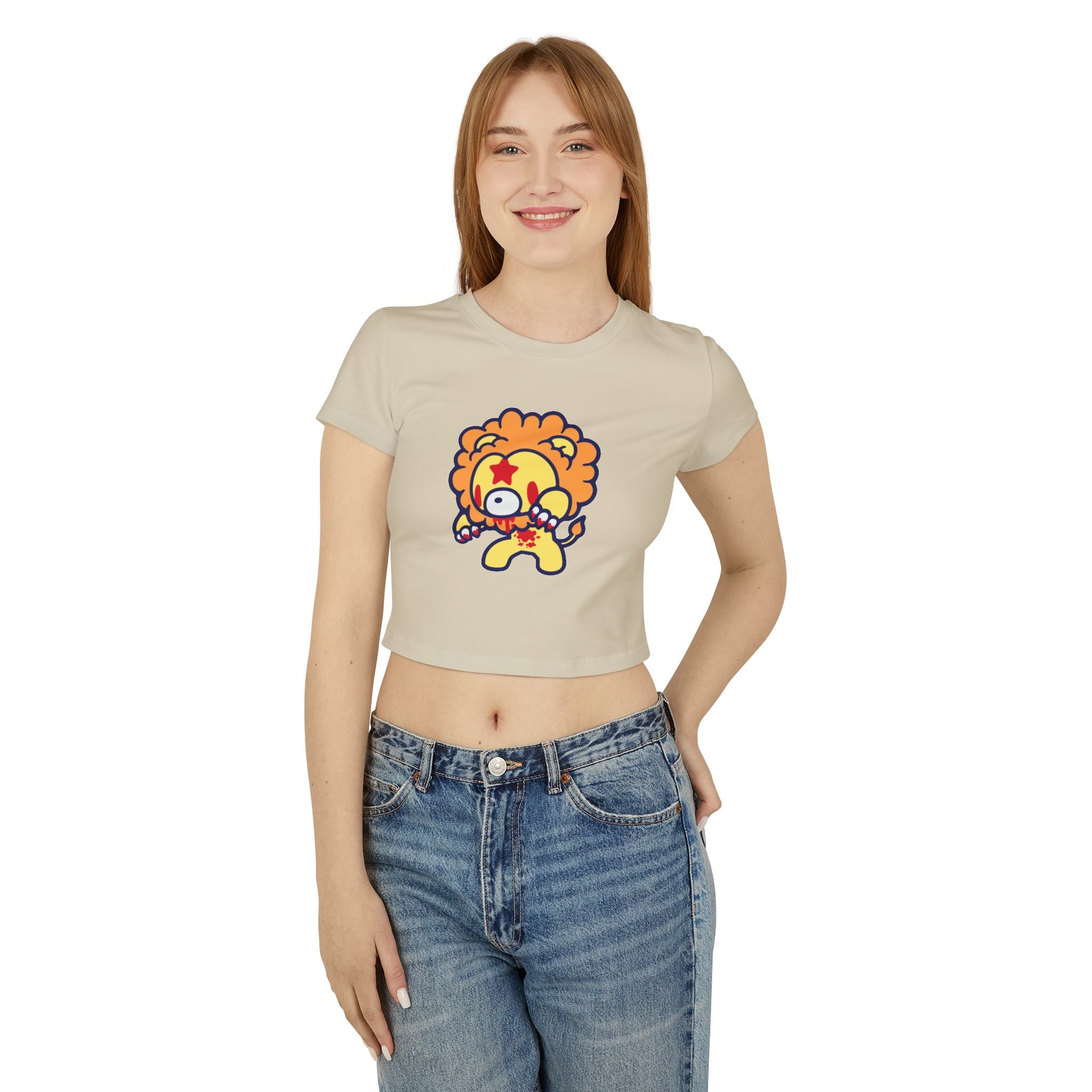 Leo Zodiac Gloomy bear Women's Baby Tee
